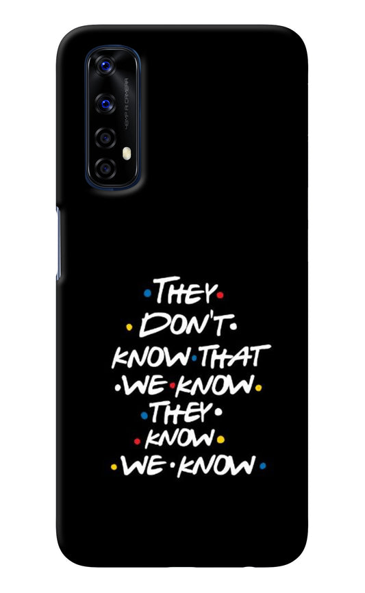 FRIENDS Dialogue Realme 7/Narzo 20 Pro Back Cover