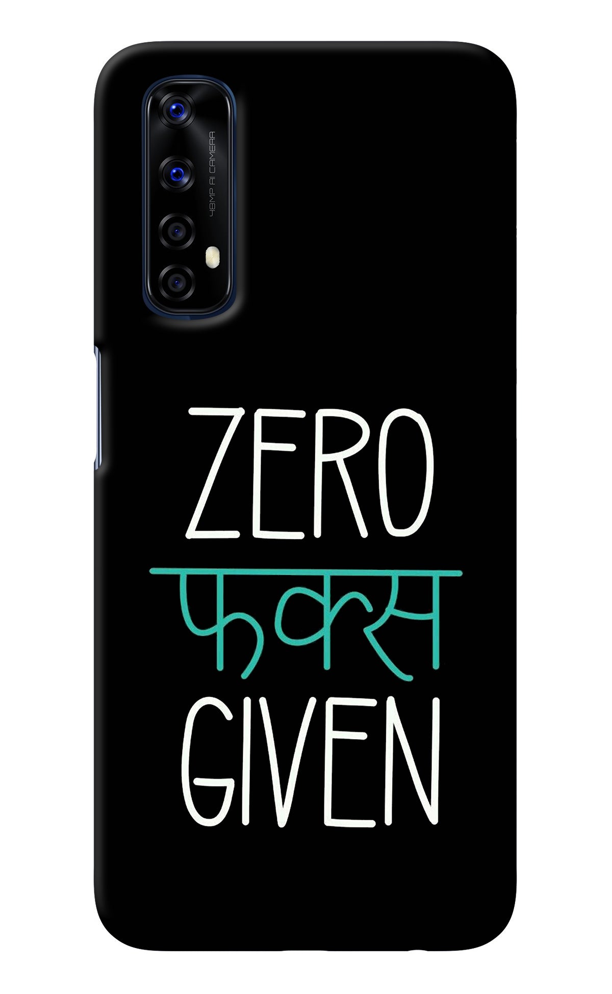 Zero Fucks Given Realme 7/Narzo 20 Pro Back Cover