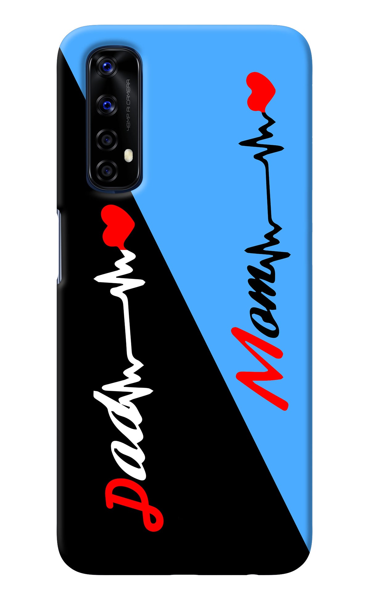 Mom Dad Realme 7/Narzo 20 Pro Back Cover