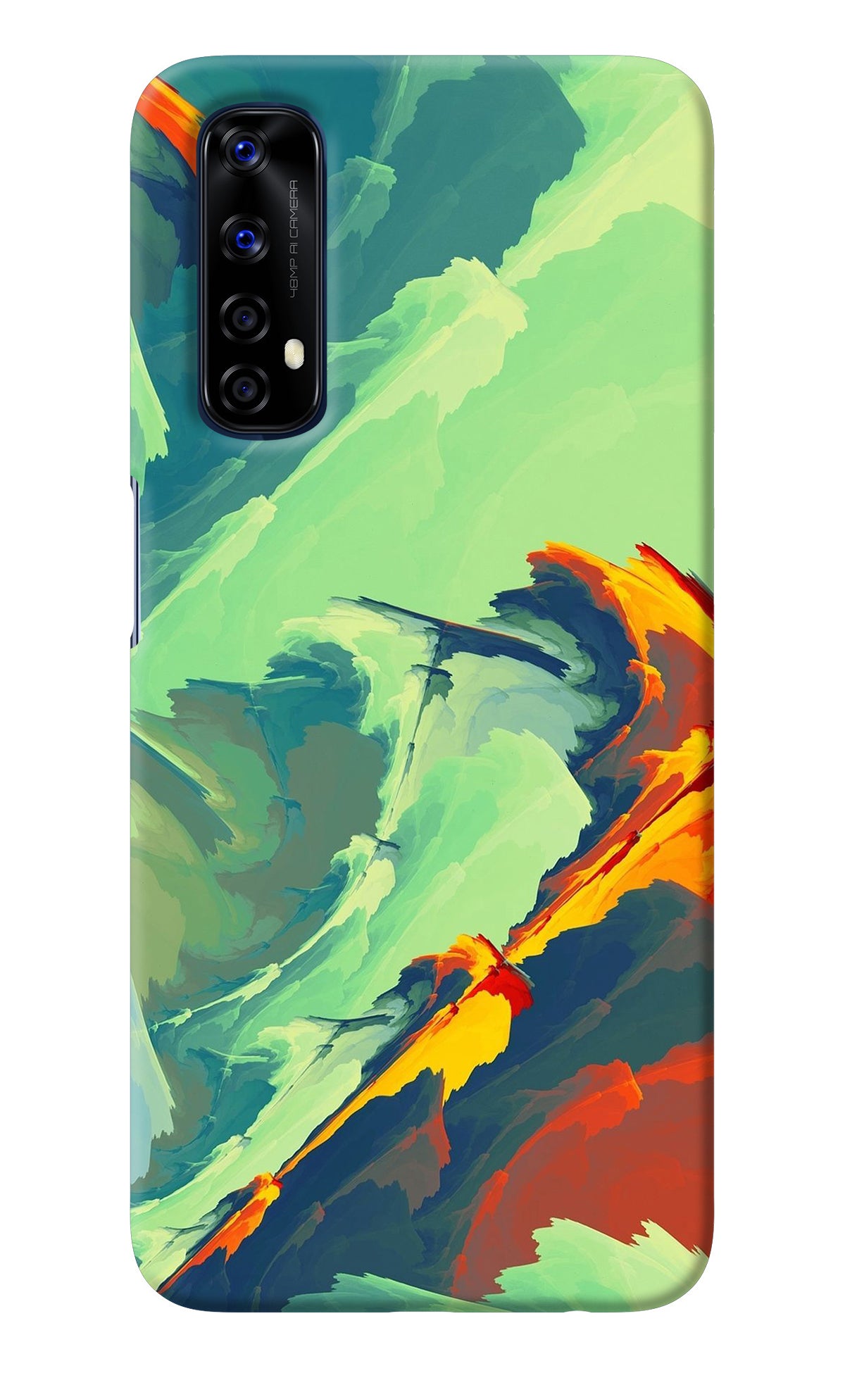 Paint Art Realme 7/Narzo 20 Pro Back Cover