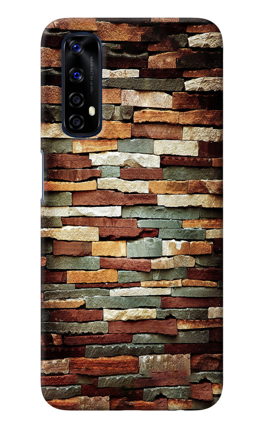 Bricks Pattern Realme 7/Narzo 20 Pro Back Cover