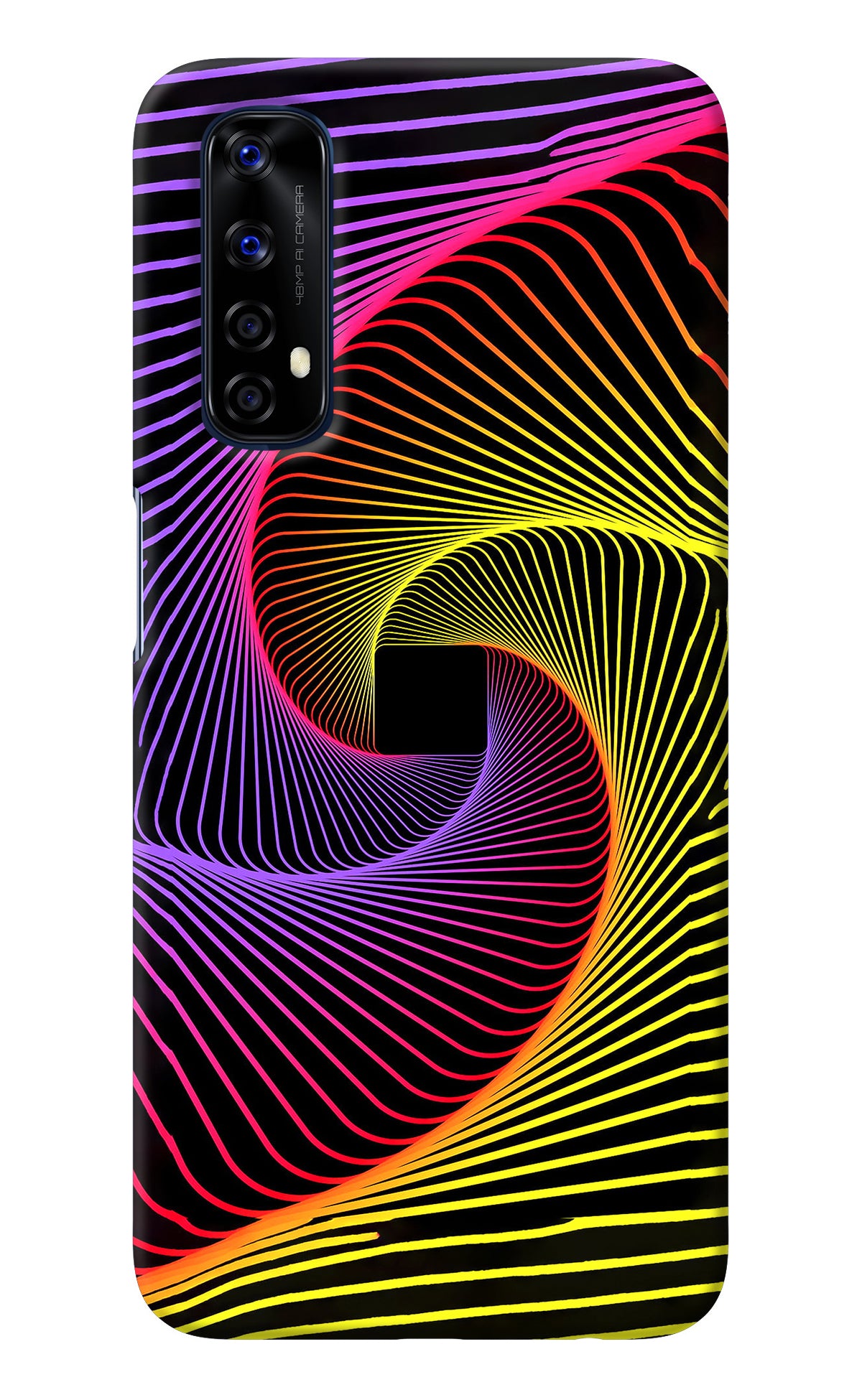 Colorful Strings Realme 7/Narzo 20 Pro Back Cover