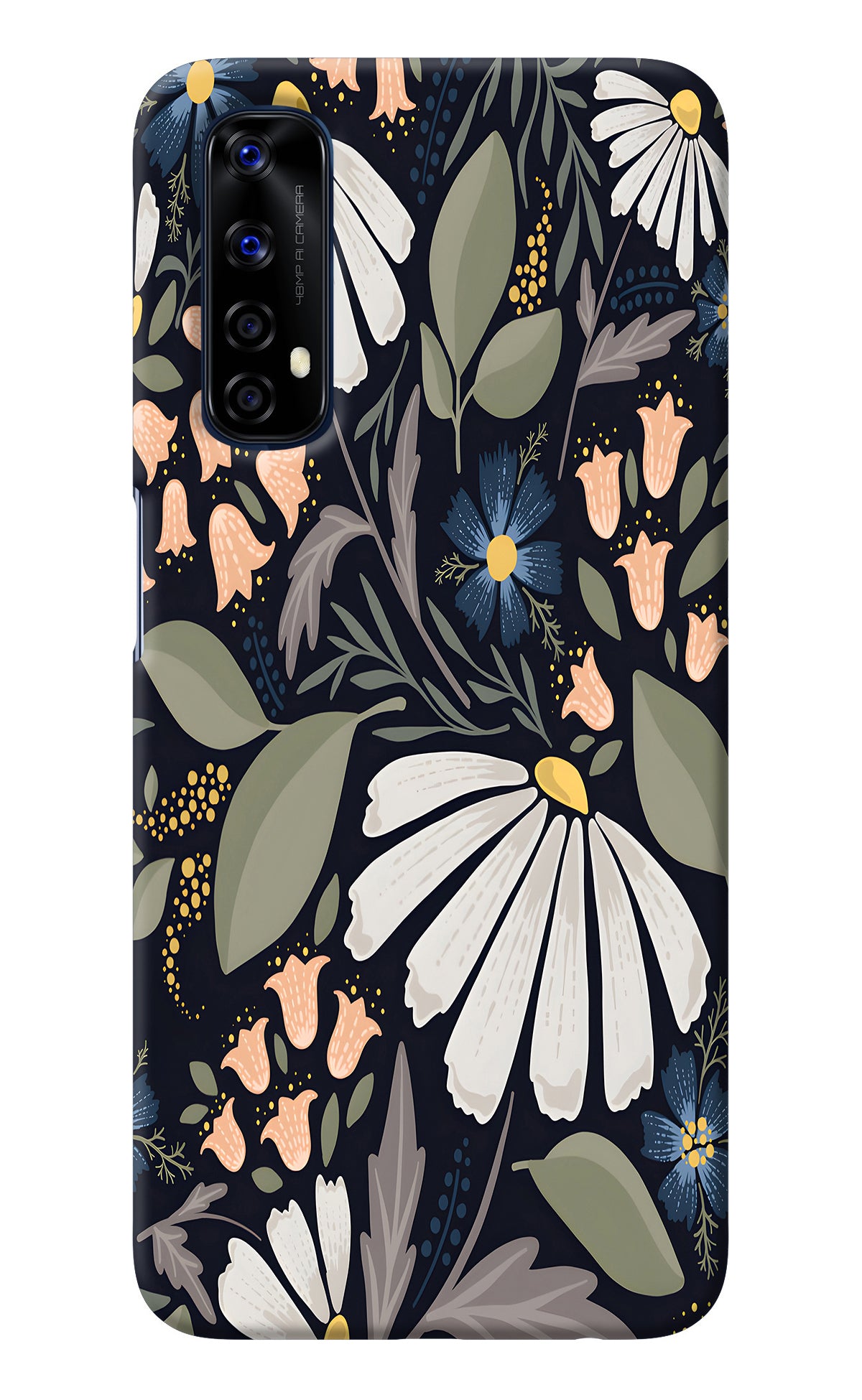 Flowers Art Realme 7/Narzo 20 Pro Back Cover