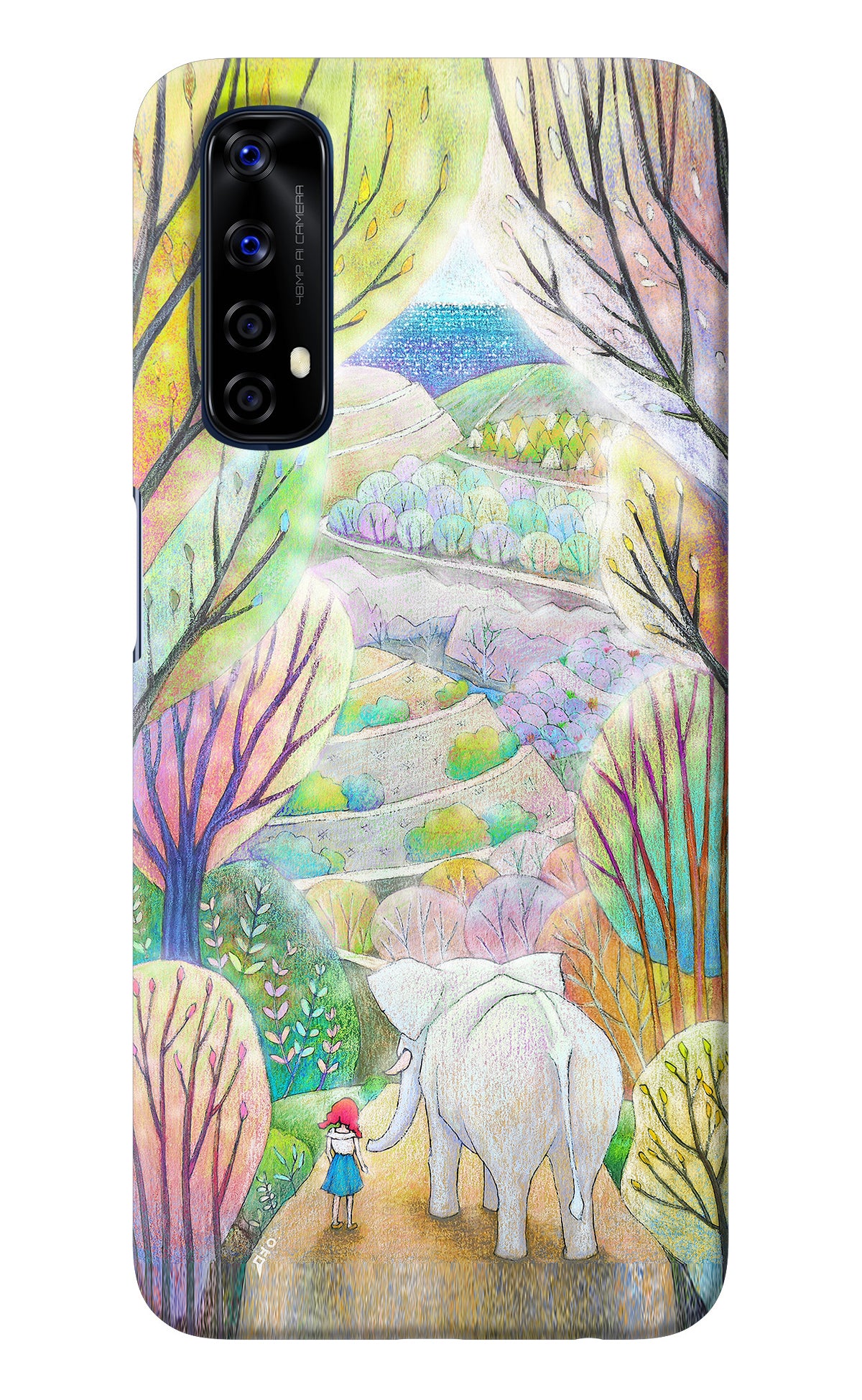 Nature Painting Realme 7/Narzo 20 Pro Back Cover