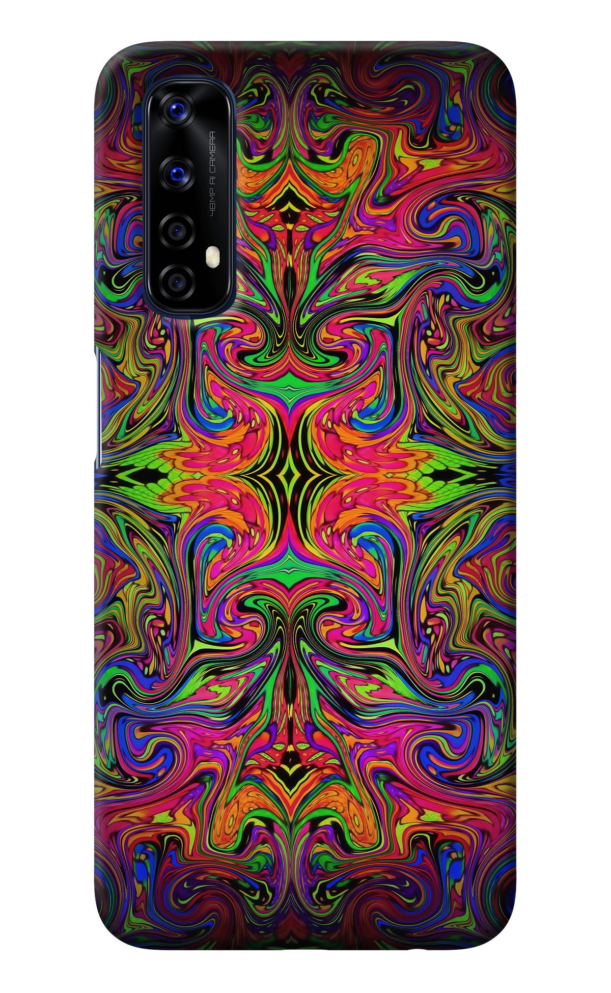 Psychedelic Art Realme 7/Narzo 20 Pro Back Cover