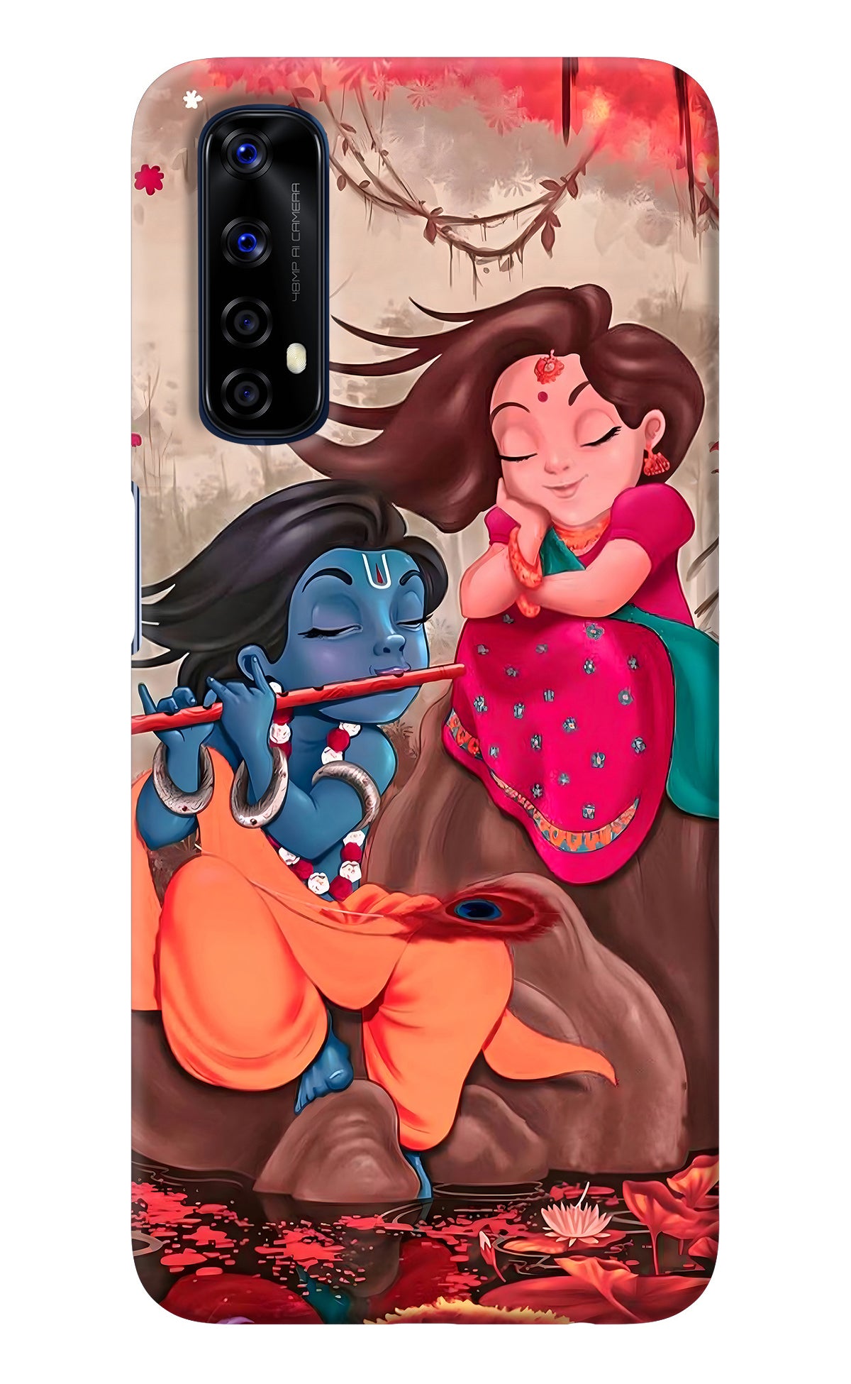 Radhe Krishna Realme 7/Narzo 20 Pro Back Cover