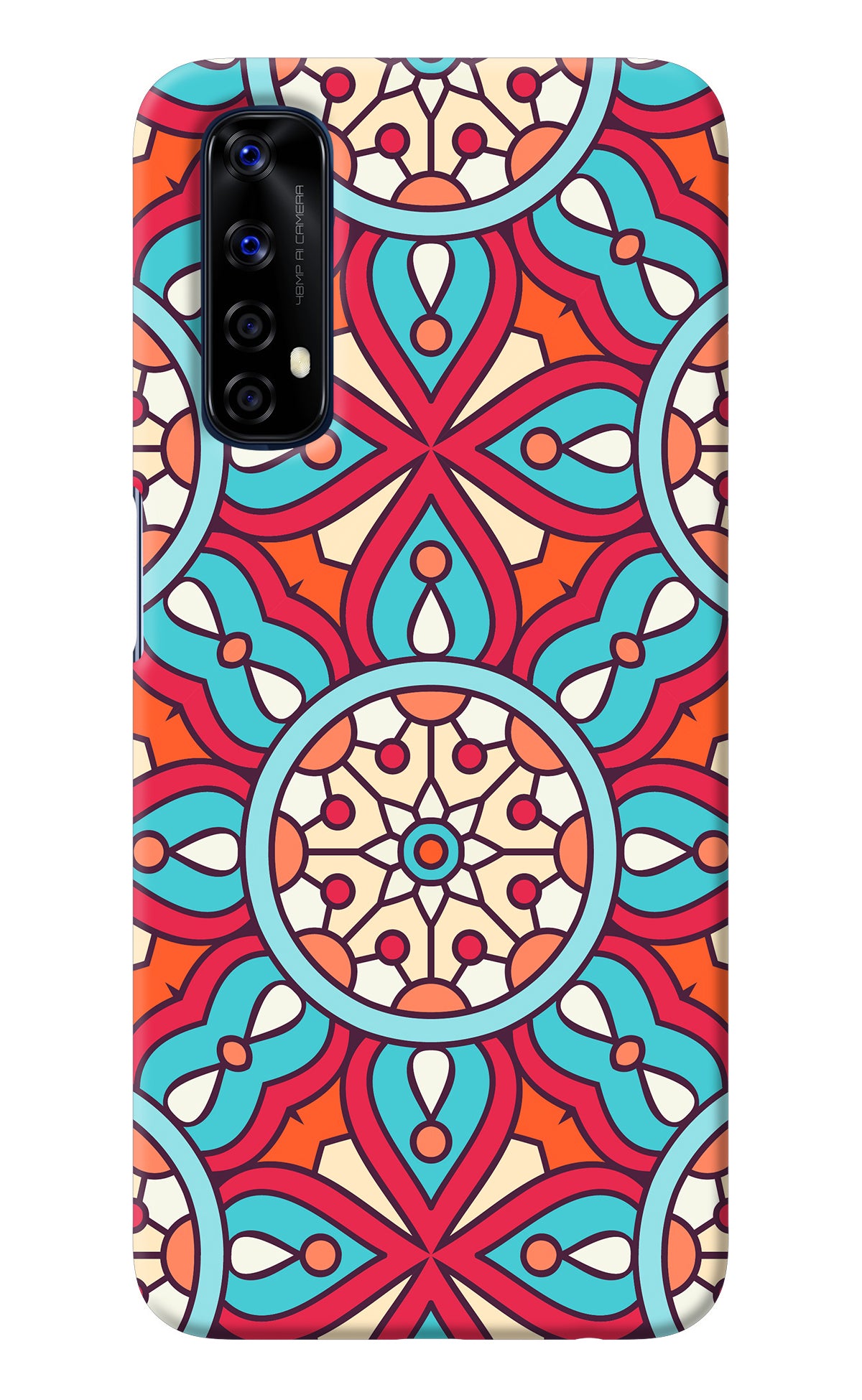 Mandala Geometric Realme 7/Narzo 20 Pro Back Cover