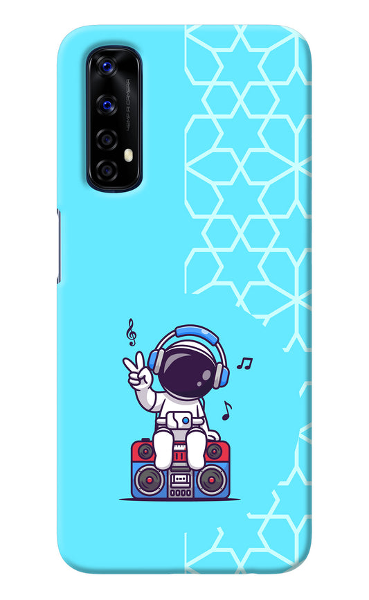 Cute Astronaut Chilling Realme 7/Narzo 20 Pro Back Cover