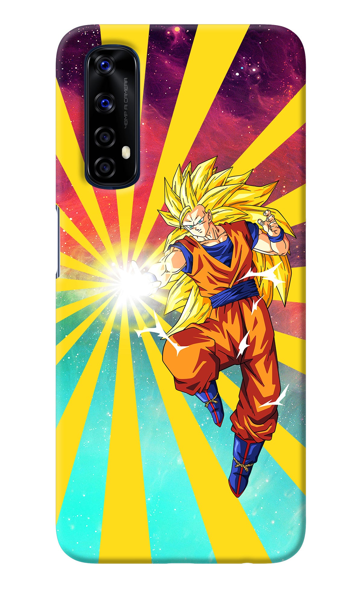 Goku Super Saiyan Realme 7/Narzo 20 Pro Back Cover