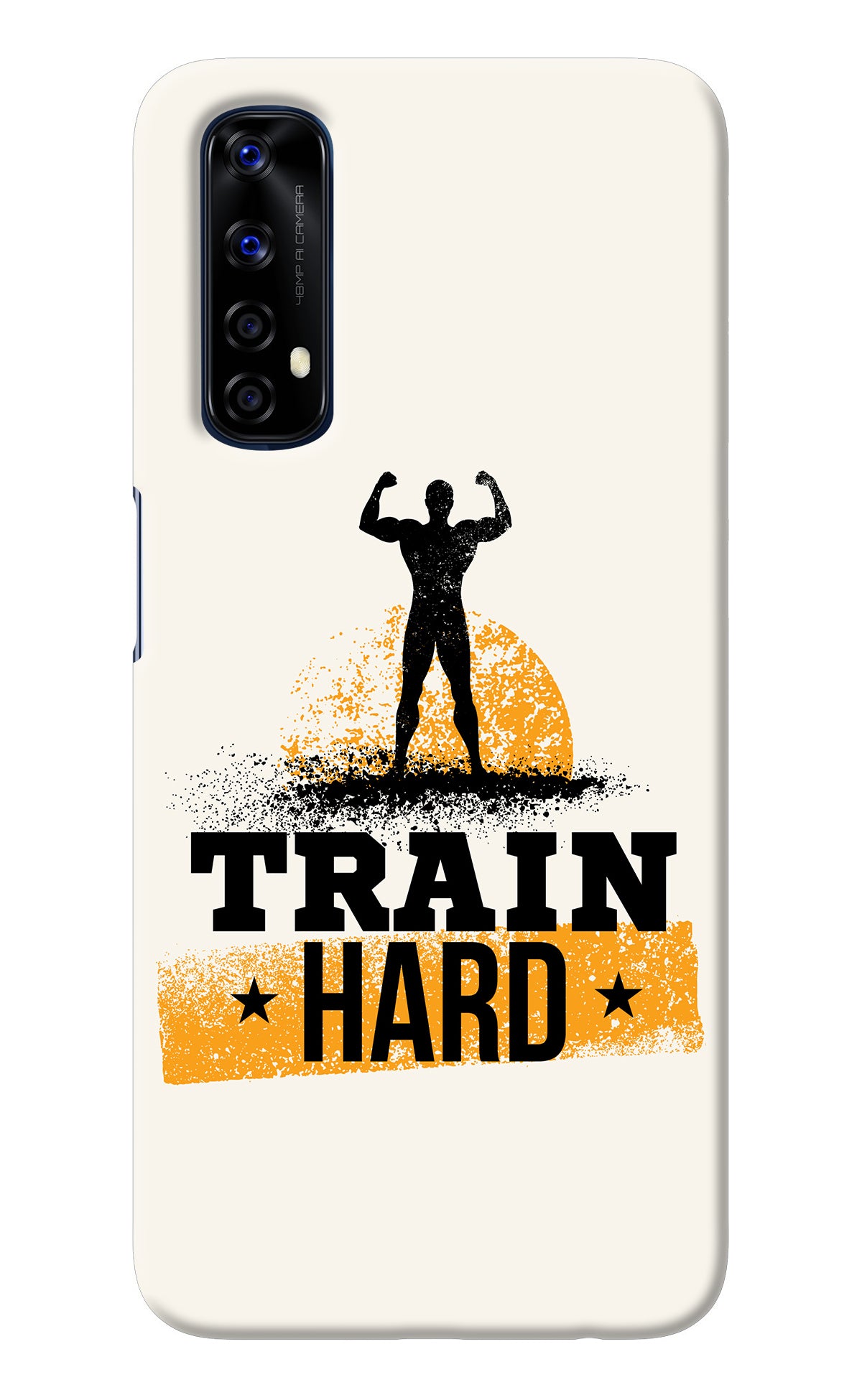 Train Hard Realme 7/Narzo 20 Pro Back Cover