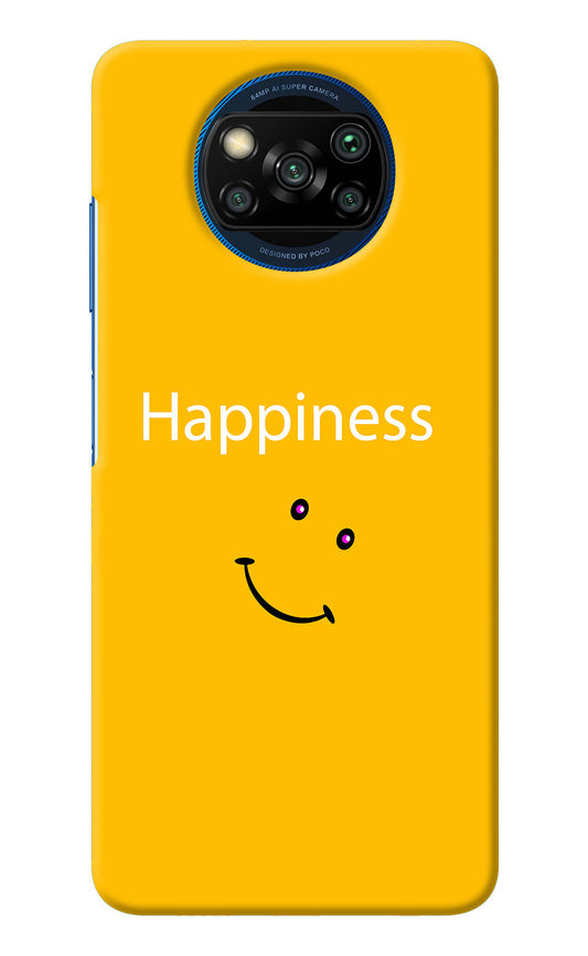 Happiness With Smiley Poco X3/X3 Pro Back Cover