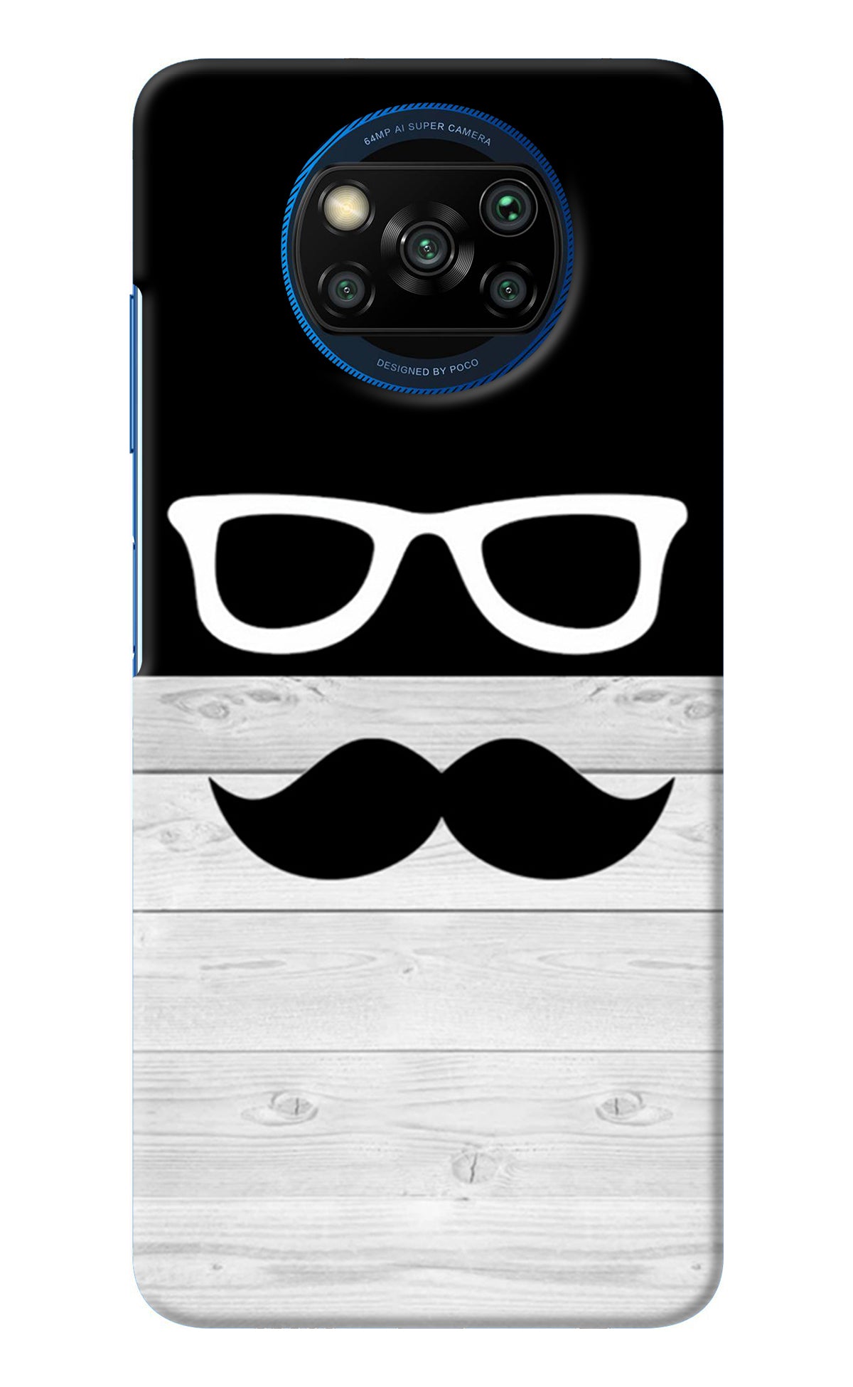 Mustache Poco X3/X3 Pro Back Cover