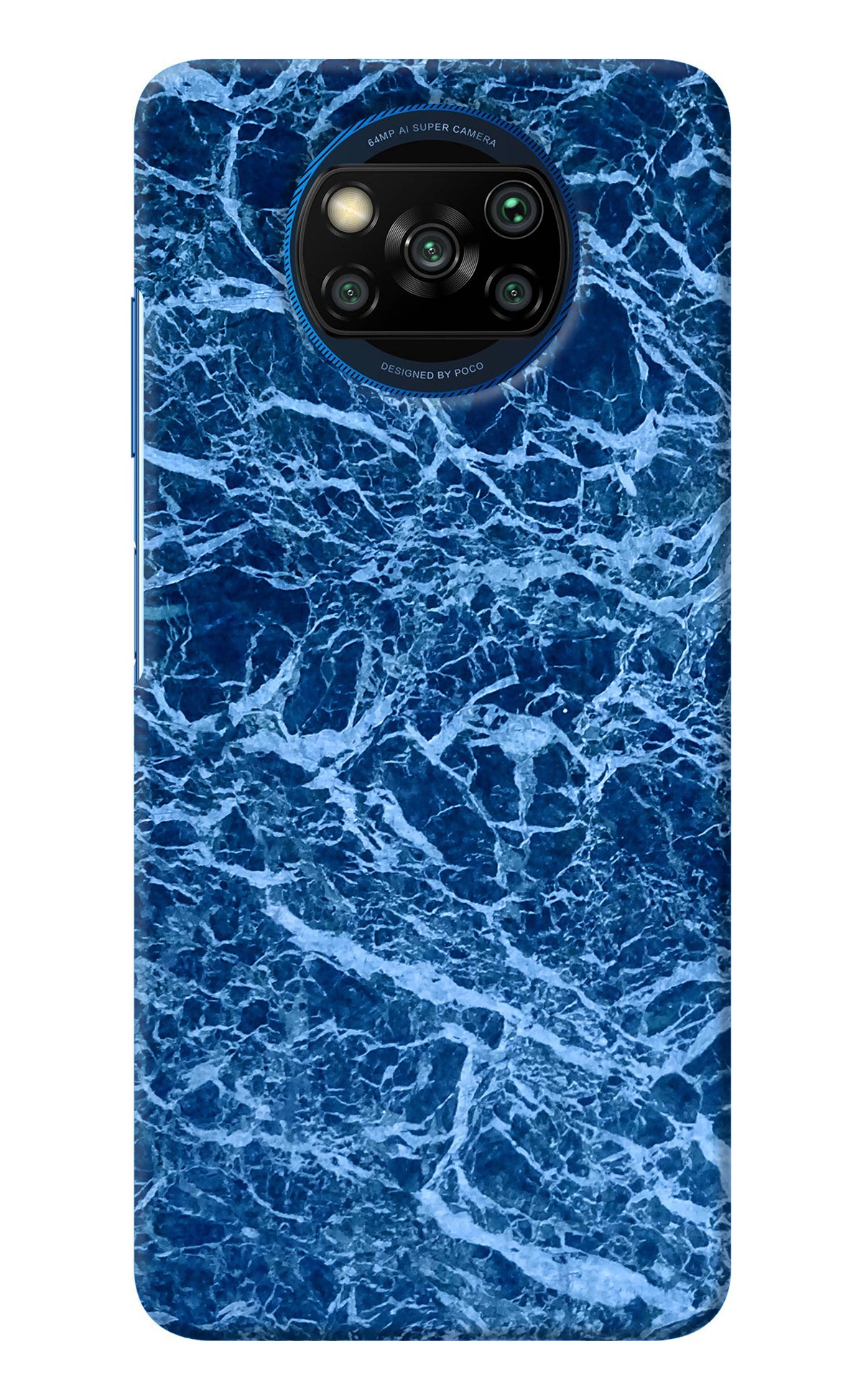 Blue Marble Poco X3/X3 Pro Back Cover