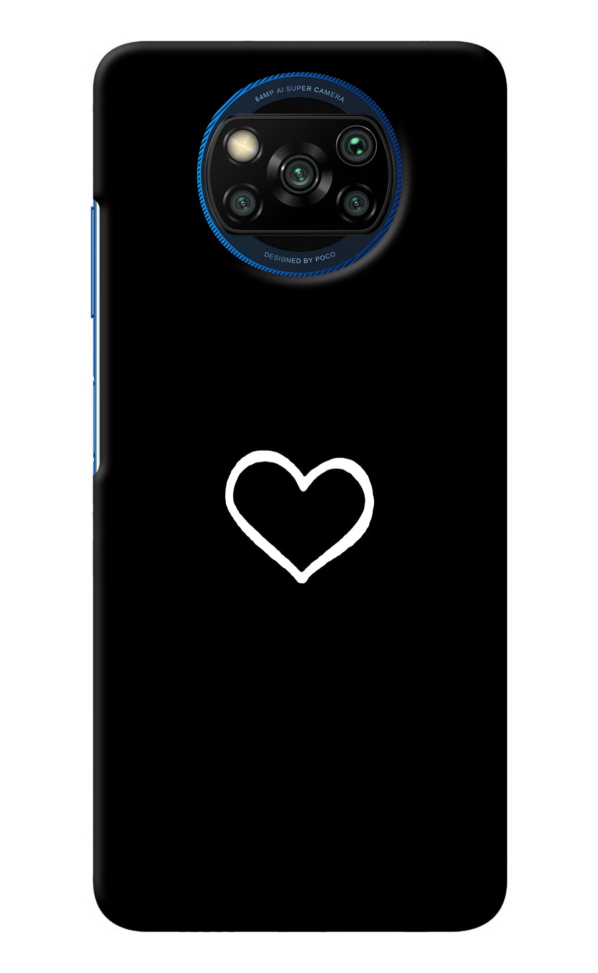 Heart Poco X3/X3 Pro Back Cover