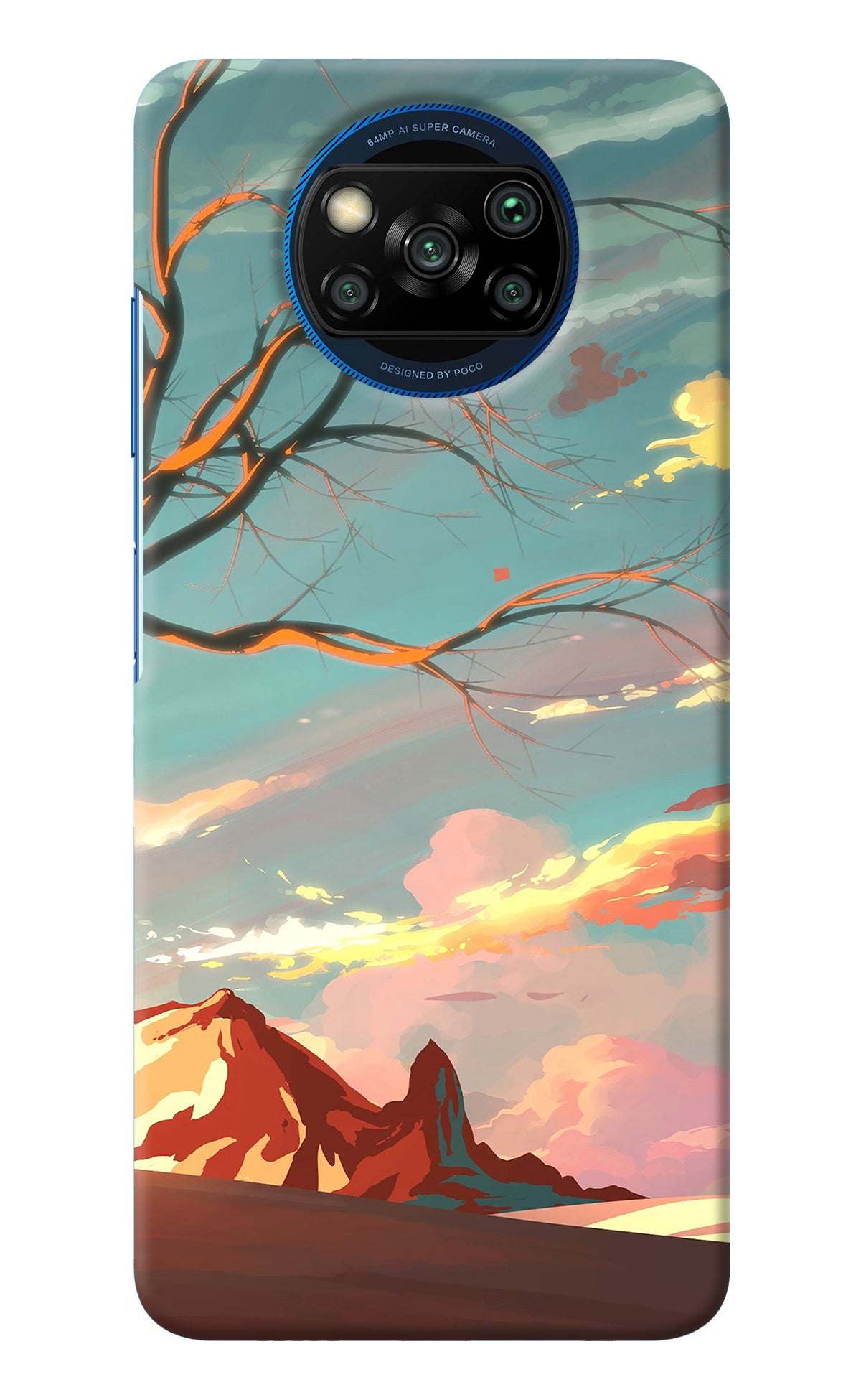 Scenery Poco X3/X3 Pro Back Cover