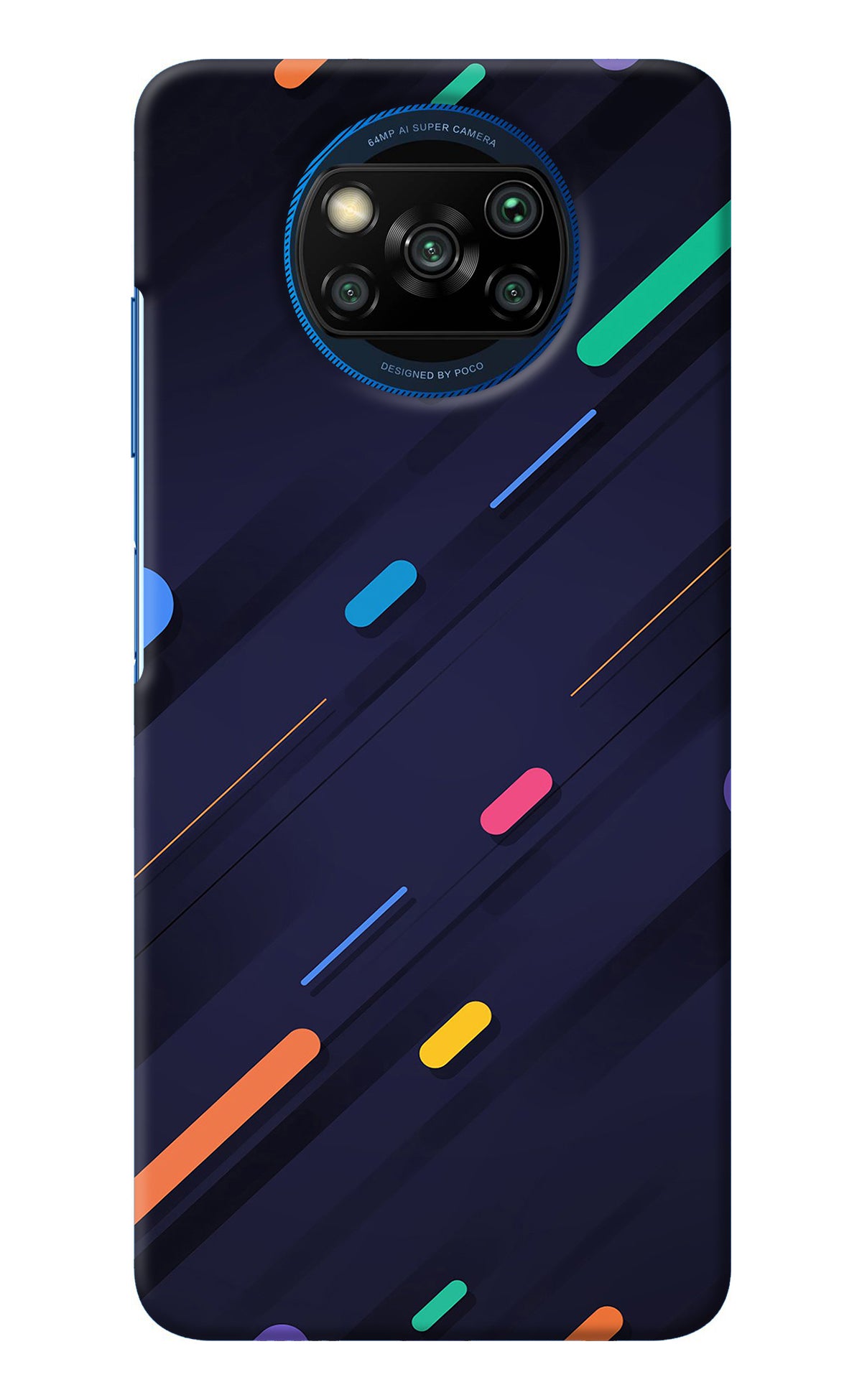 Abstract Design Poco X3/X3 Pro Back Cover