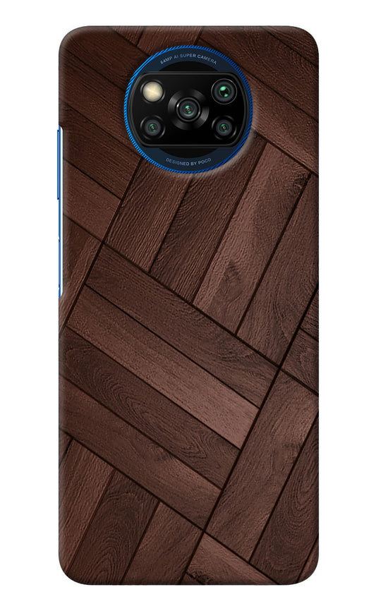 Wooden Texture Design Poco X3/X3 Pro Back Cover