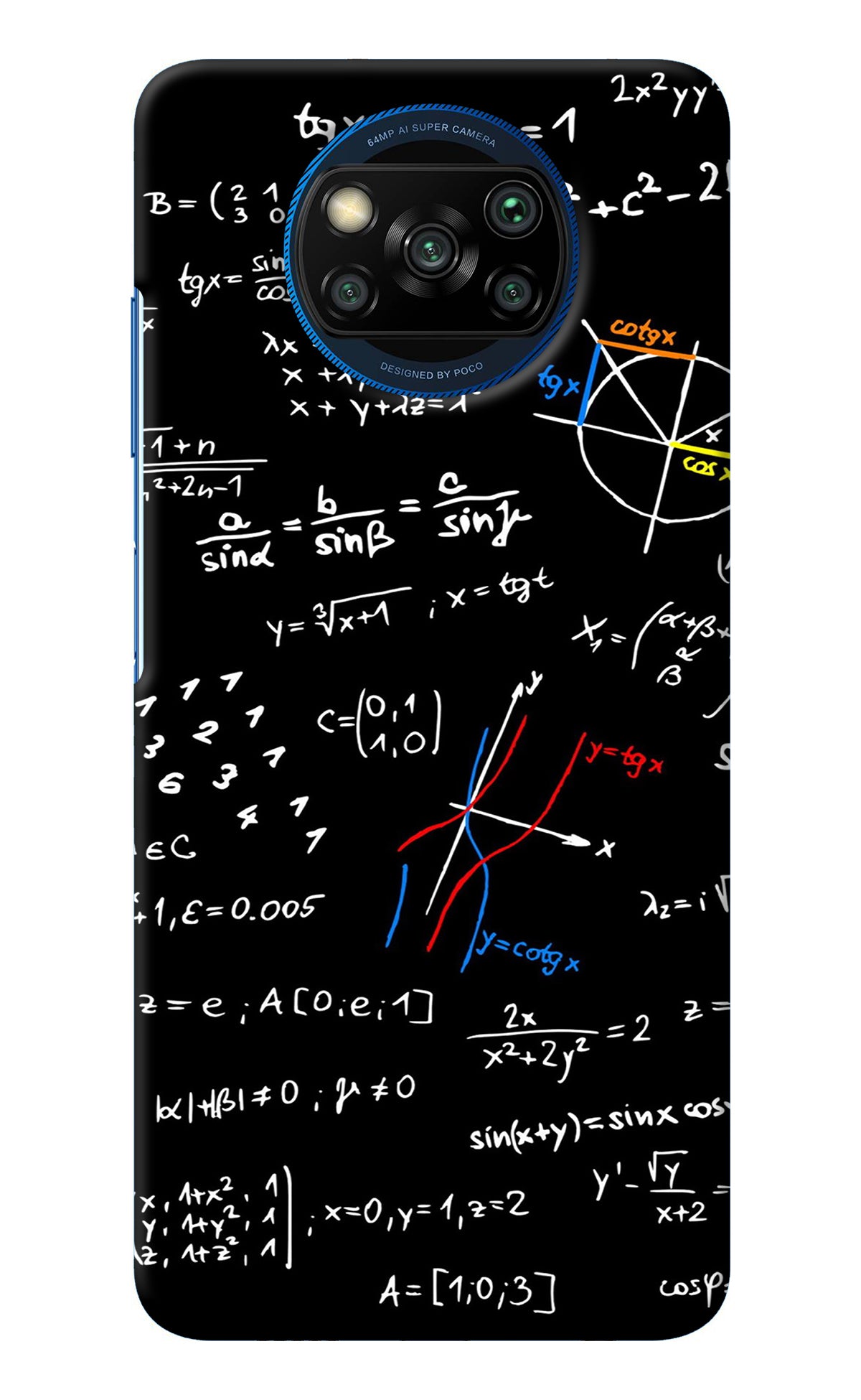 Mathematics Formula Poco X3/X3 Pro Back Cover