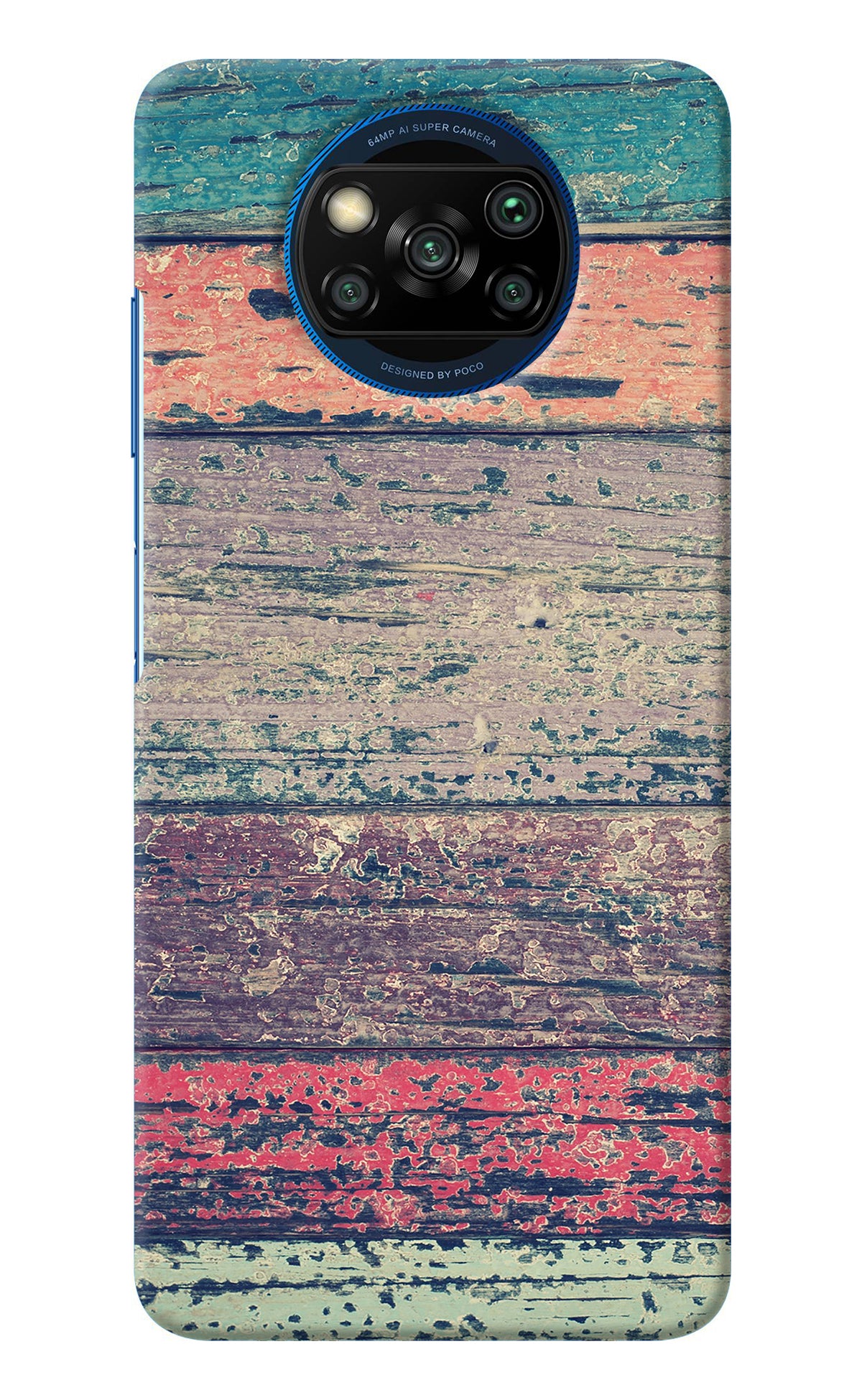 Colourful Wall Poco X3/X3 Pro Back Cover