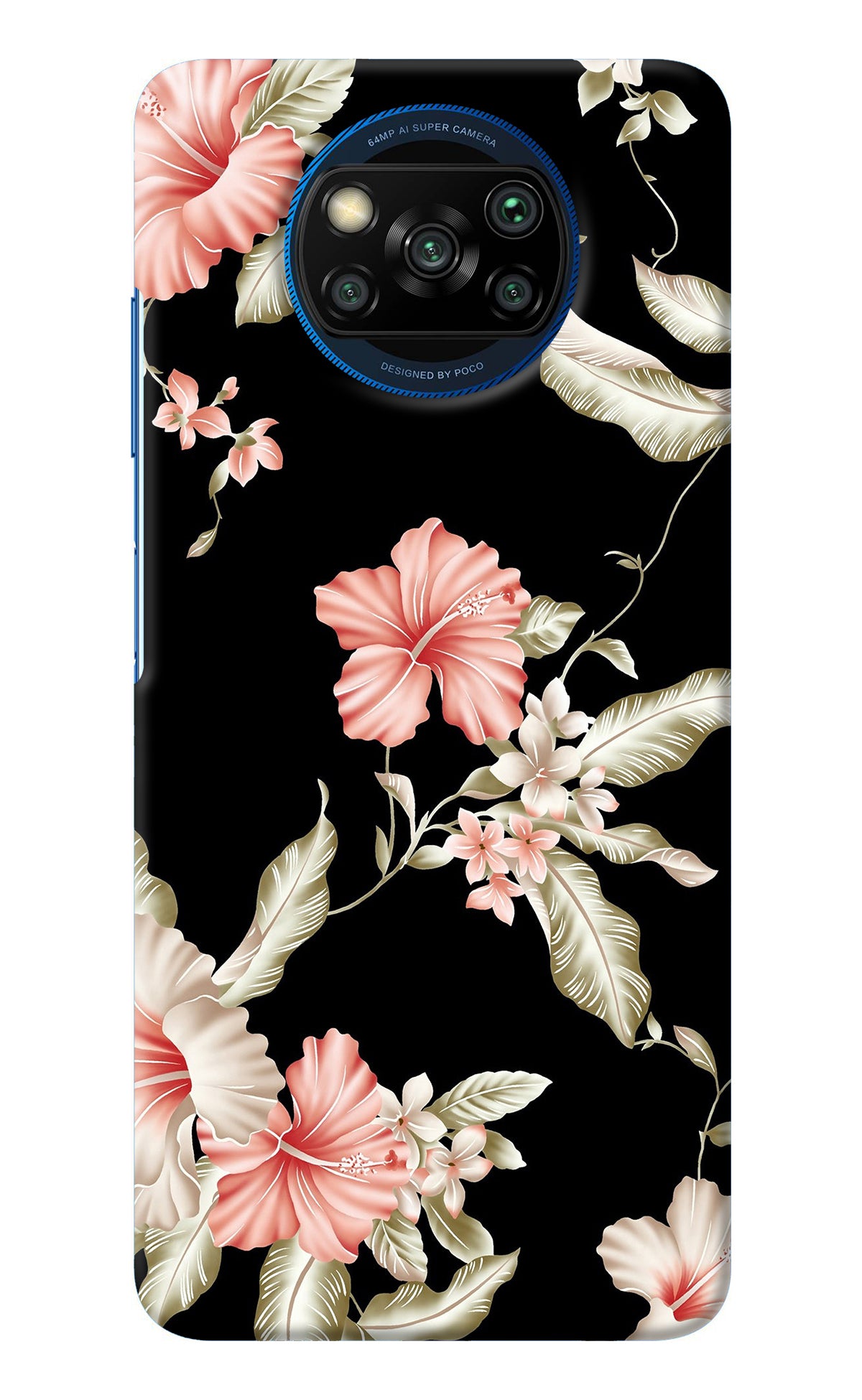 Flowers Poco X3/X3 Pro Back Cover