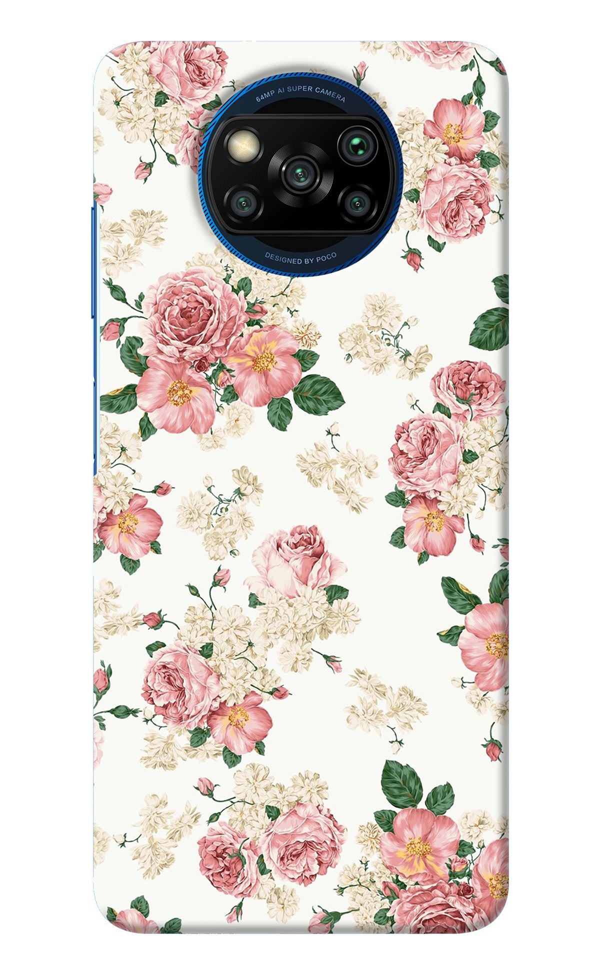 Flowers Poco X3/X3 Pro Back Cover