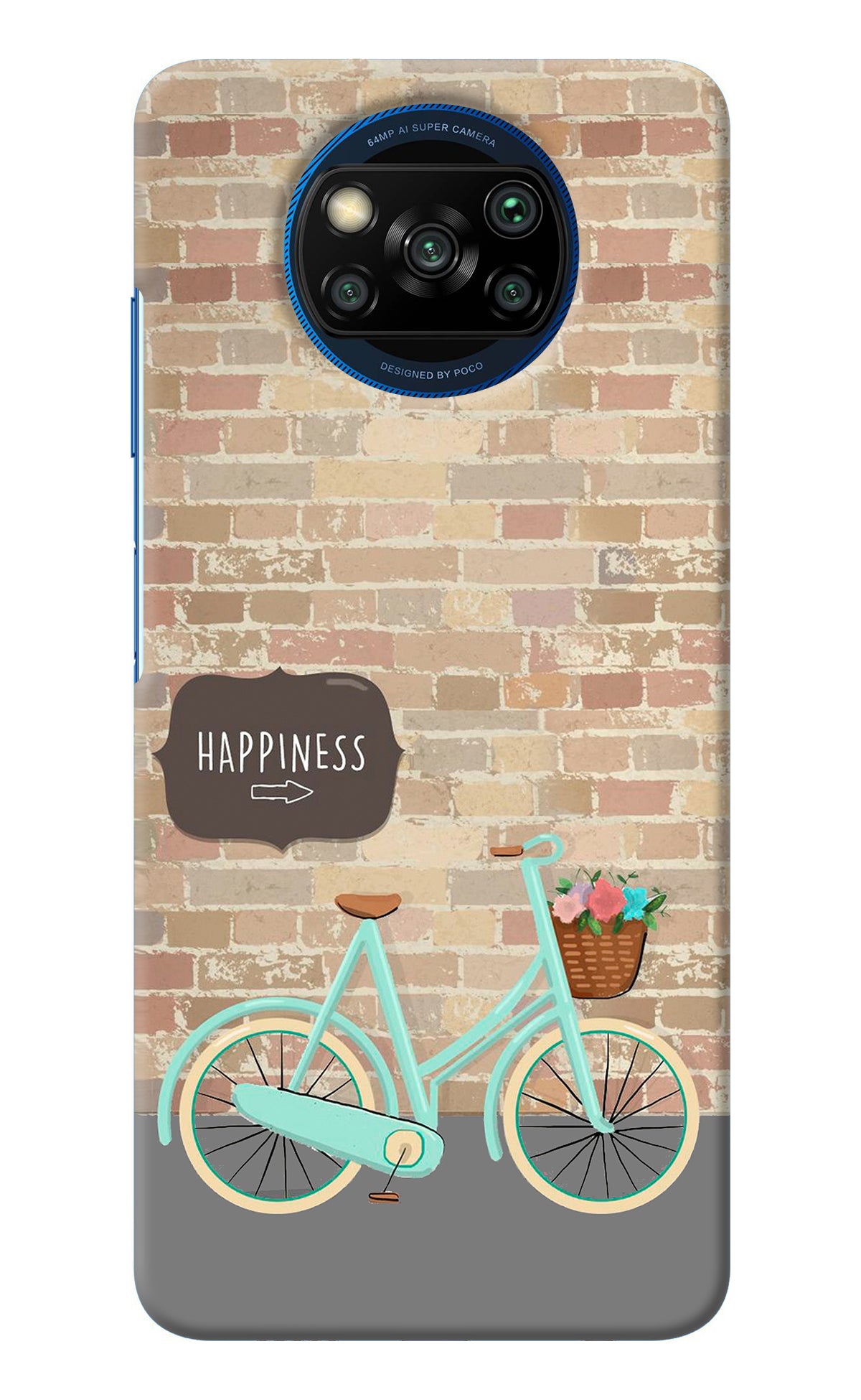 Happiness Artwork Poco X3/X3 Pro Back Cover