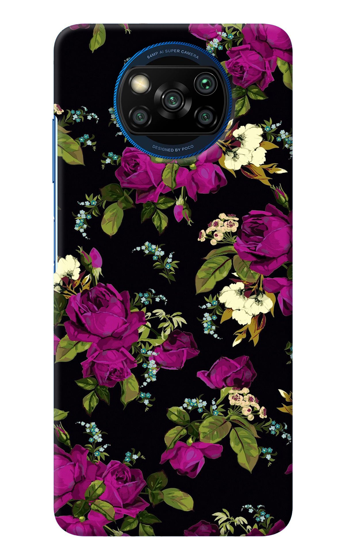 Flowers Poco X3/X3 Pro Back Cover