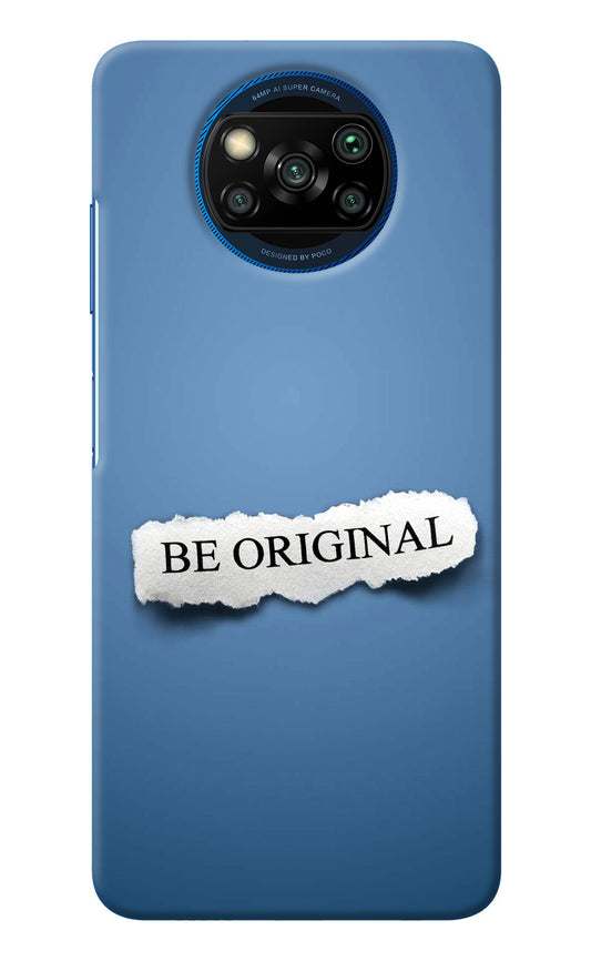 Be Original Poco X3/X3 Pro Back Cover