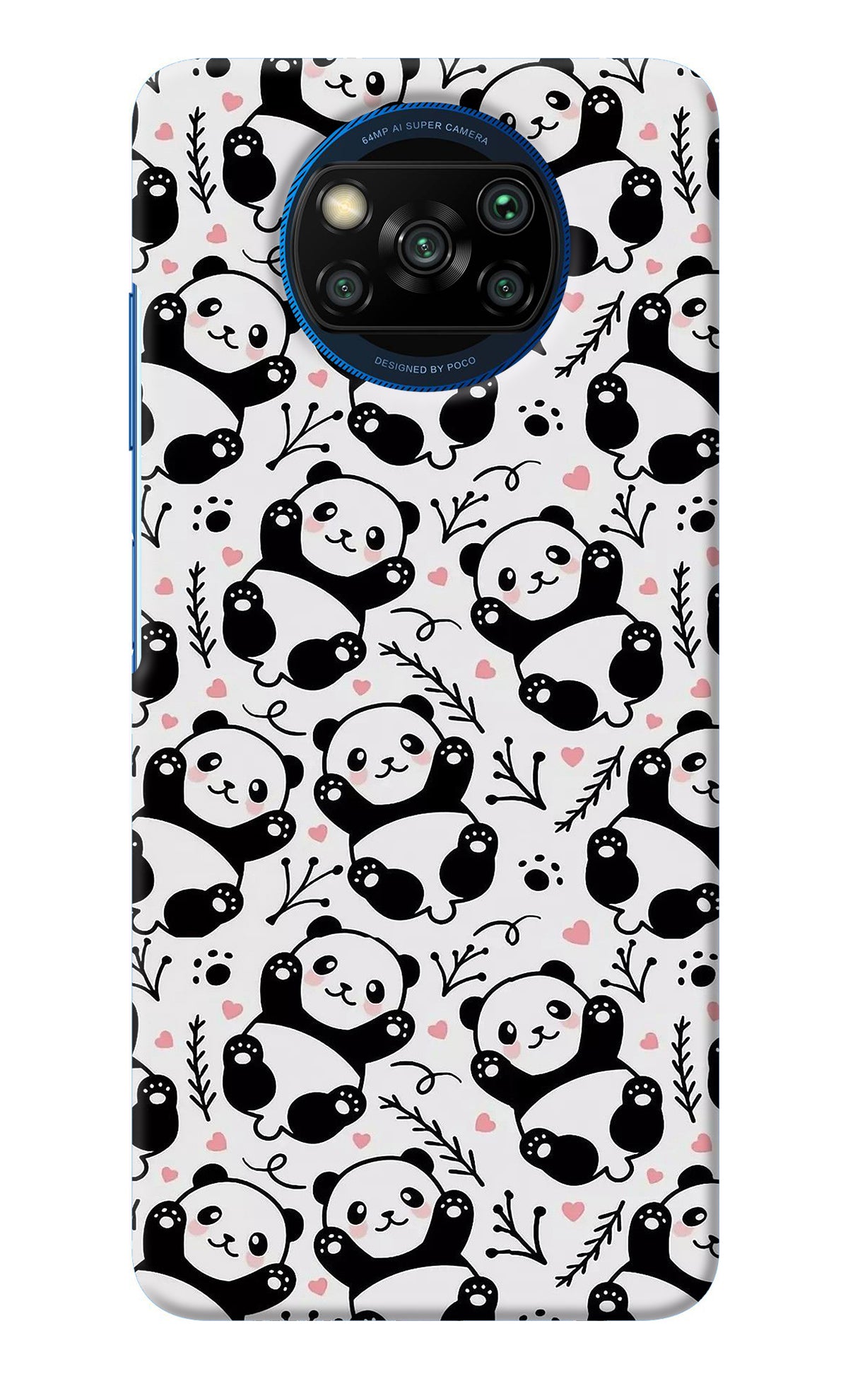 Cute Panda Poco X3/X3 Pro Back Cover