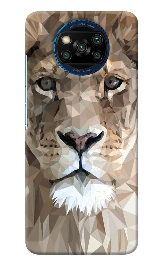 Lion Art Poco X3/X3 Pro Back Cover