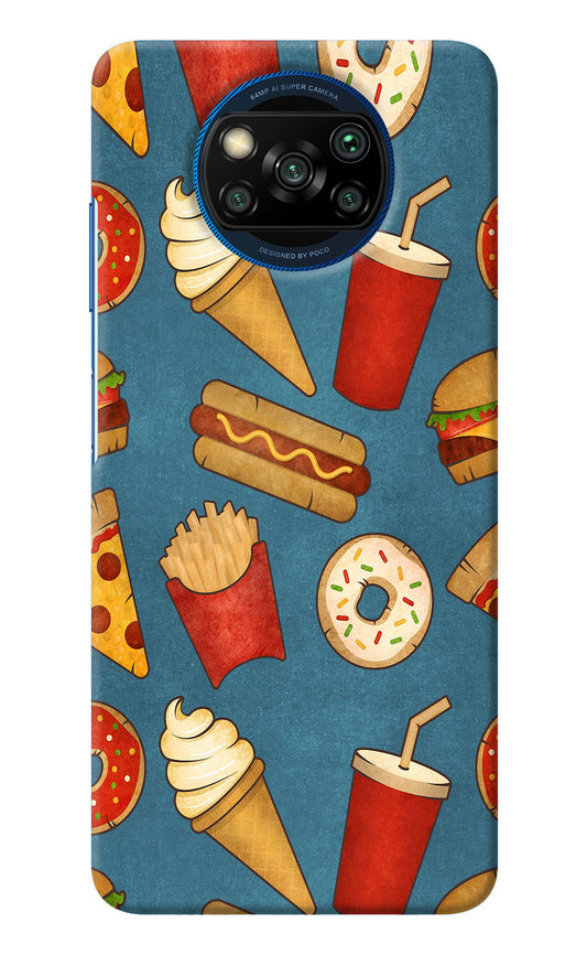 Foodie Poco X3/X3 Pro Back Cover