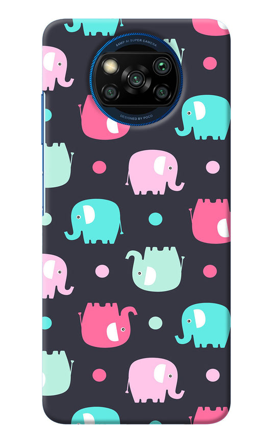 Elephants Poco X3/X3 Pro Back Cover