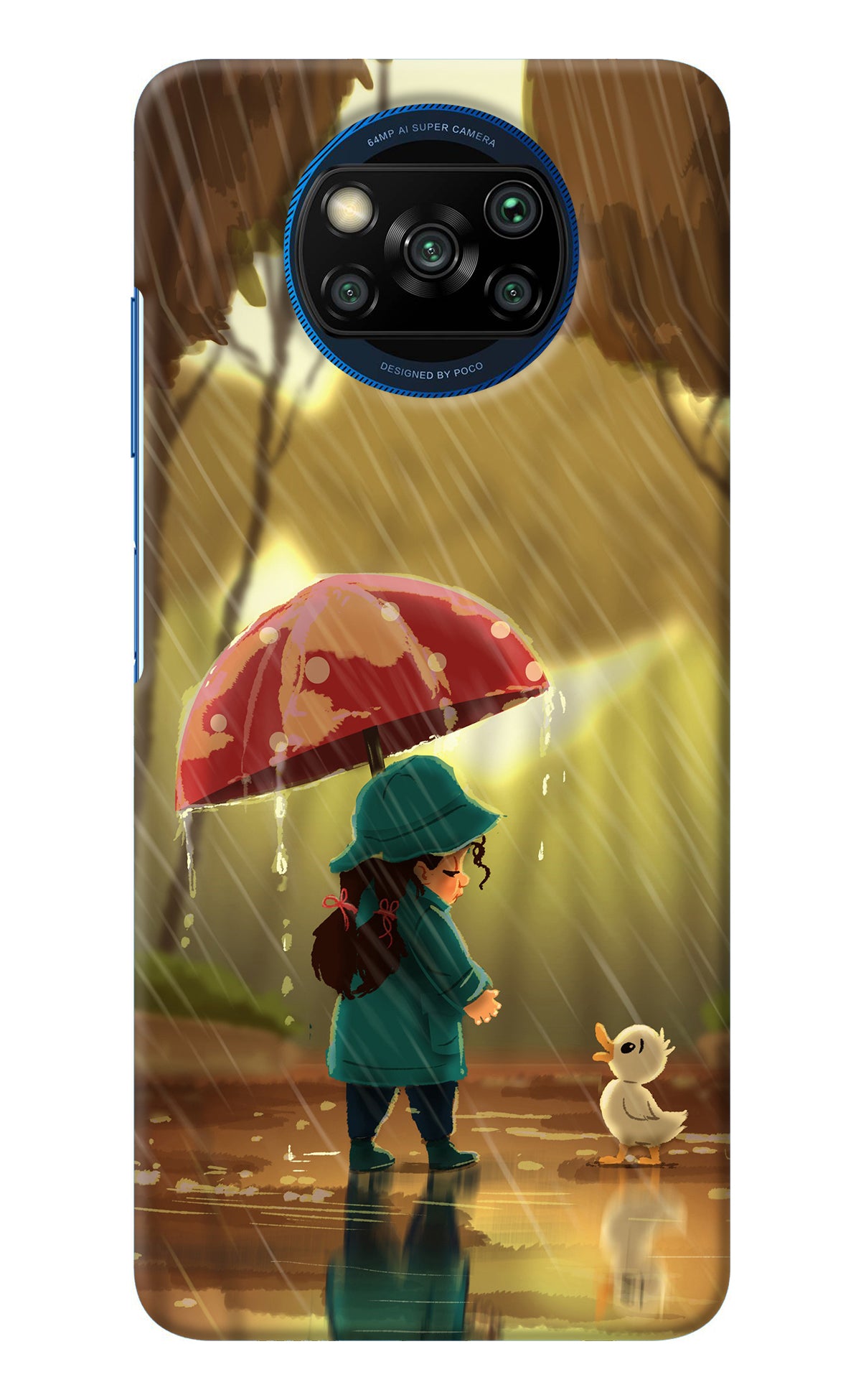 Rainy Day Poco X3/X3 Pro Back Cover