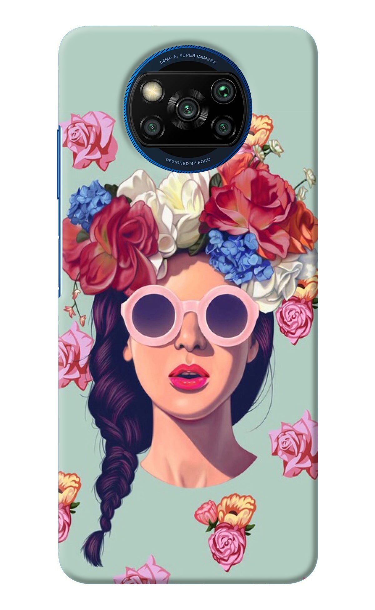 Pretty Girl Poco X3/X3 Pro Back Cover