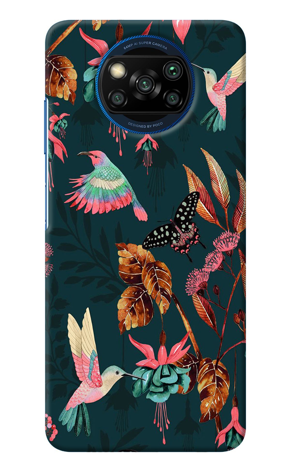 Birds Poco X3/X3 Pro Back Cover