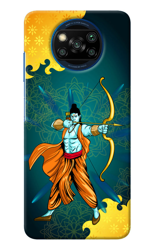 Lord Ram - 6 Poco X3/X3 Pro Back Cover