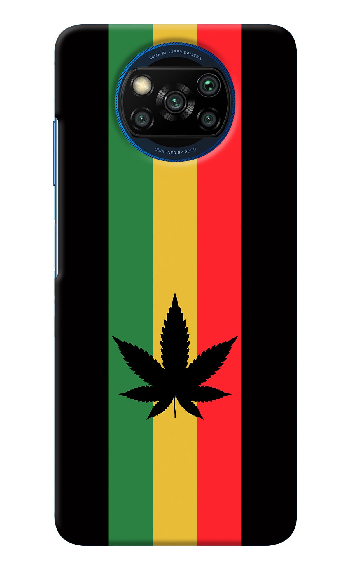 Weed Flag Poco X3/X3 Pro Back Cover