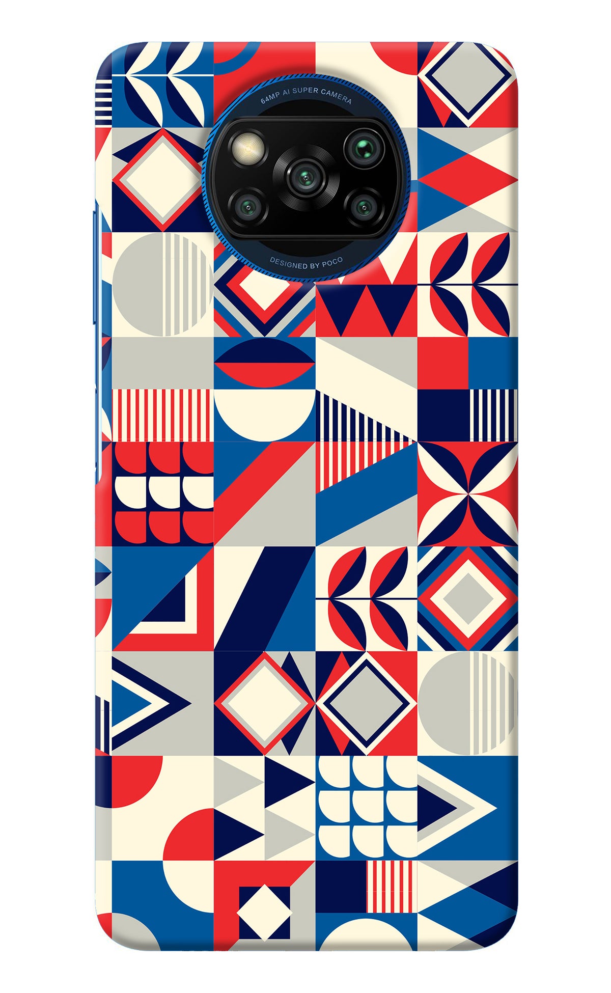 Colorful Pattern Poco X3/X3 Pro Back Cover