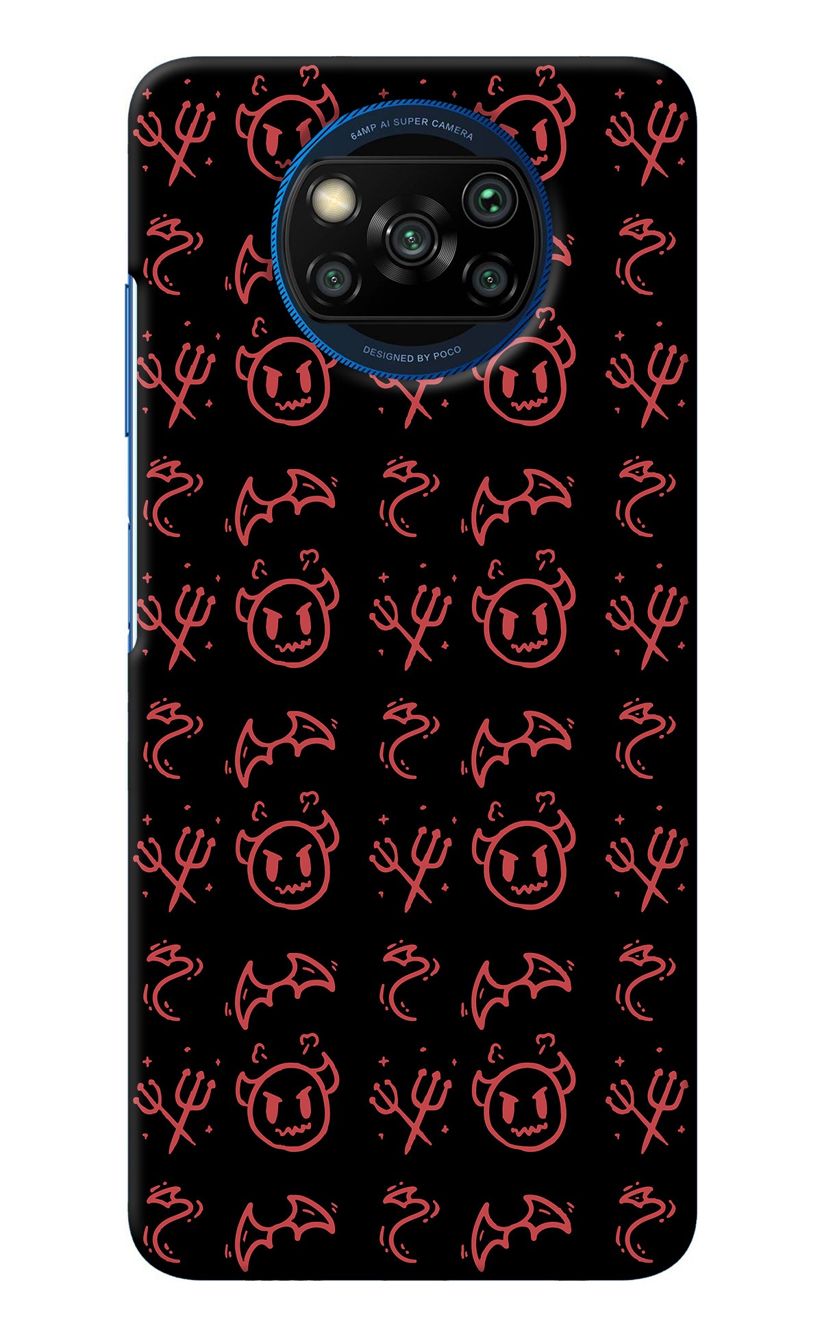 Devil Poco X3/X3 Pro Back Cover