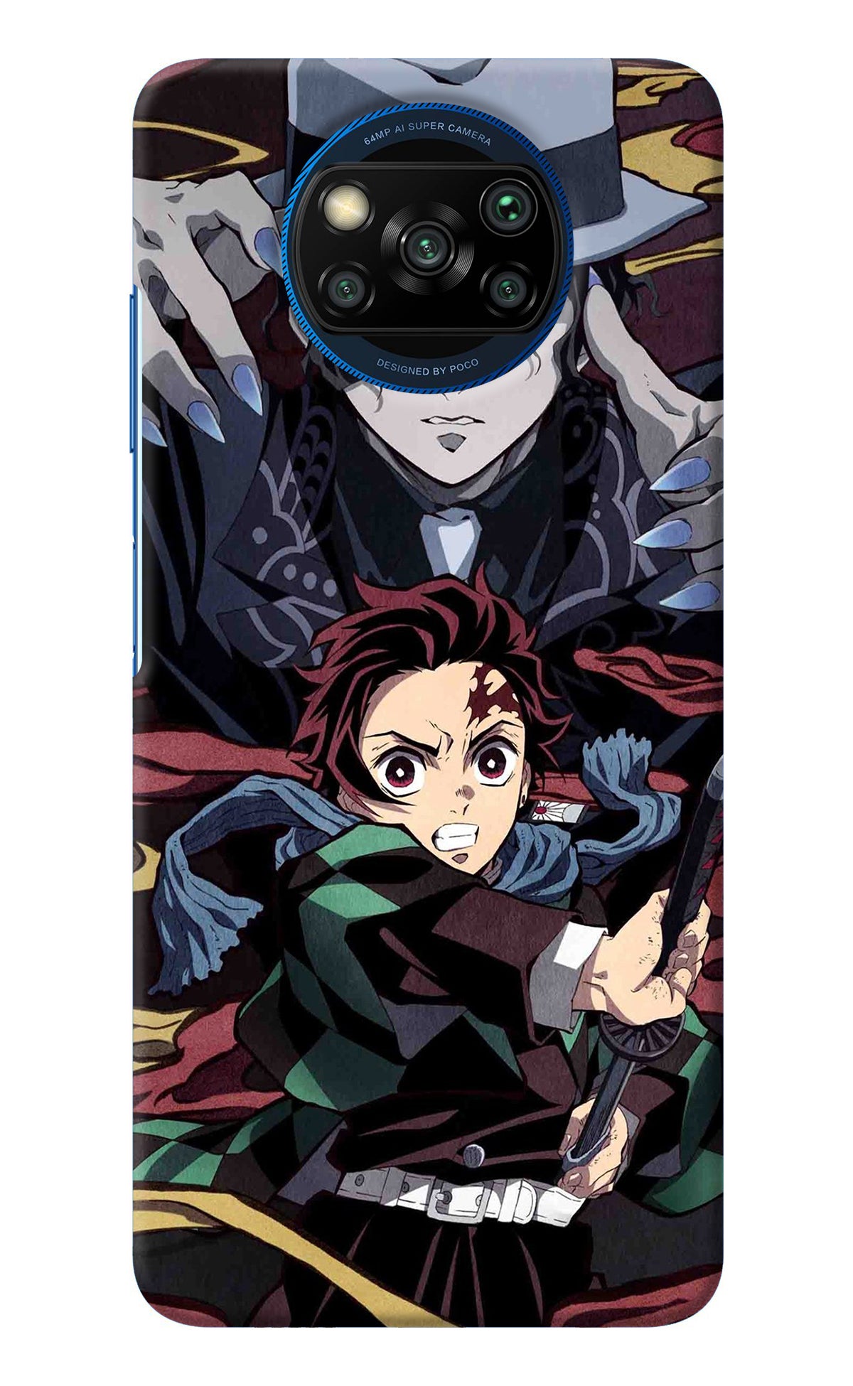 Demon Slayer Poco X3/X3 Pro Back Cover