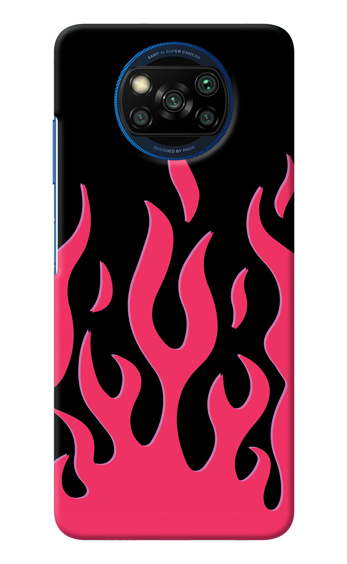 Fire Flames Poco X3/X3 Pro Back Cover