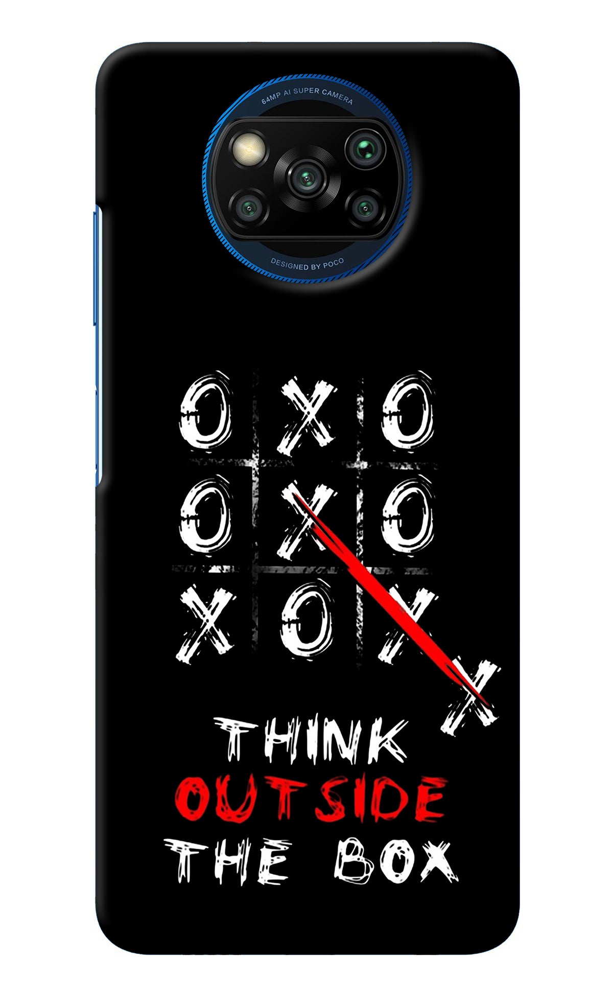 Think out of the BOX Poco X3/X3 Pro Back Cover