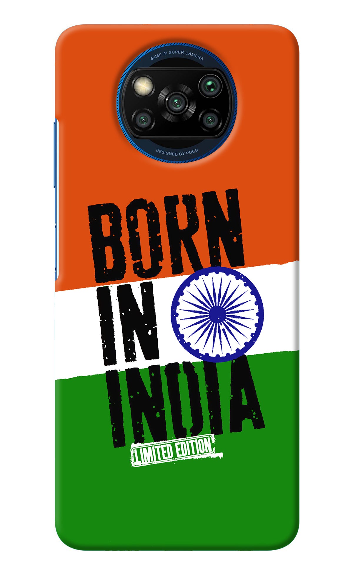 Born in India Poco X3/X3 Pro Back Cover