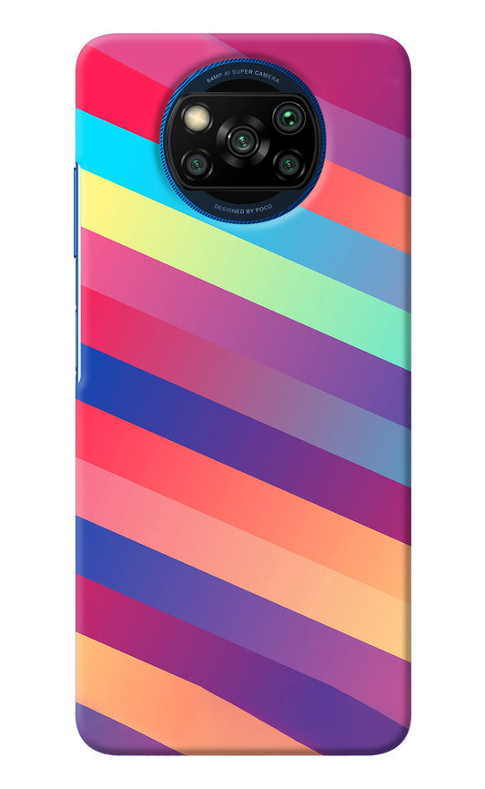 Stripes color Poco X3/X3 Pro Back Cover