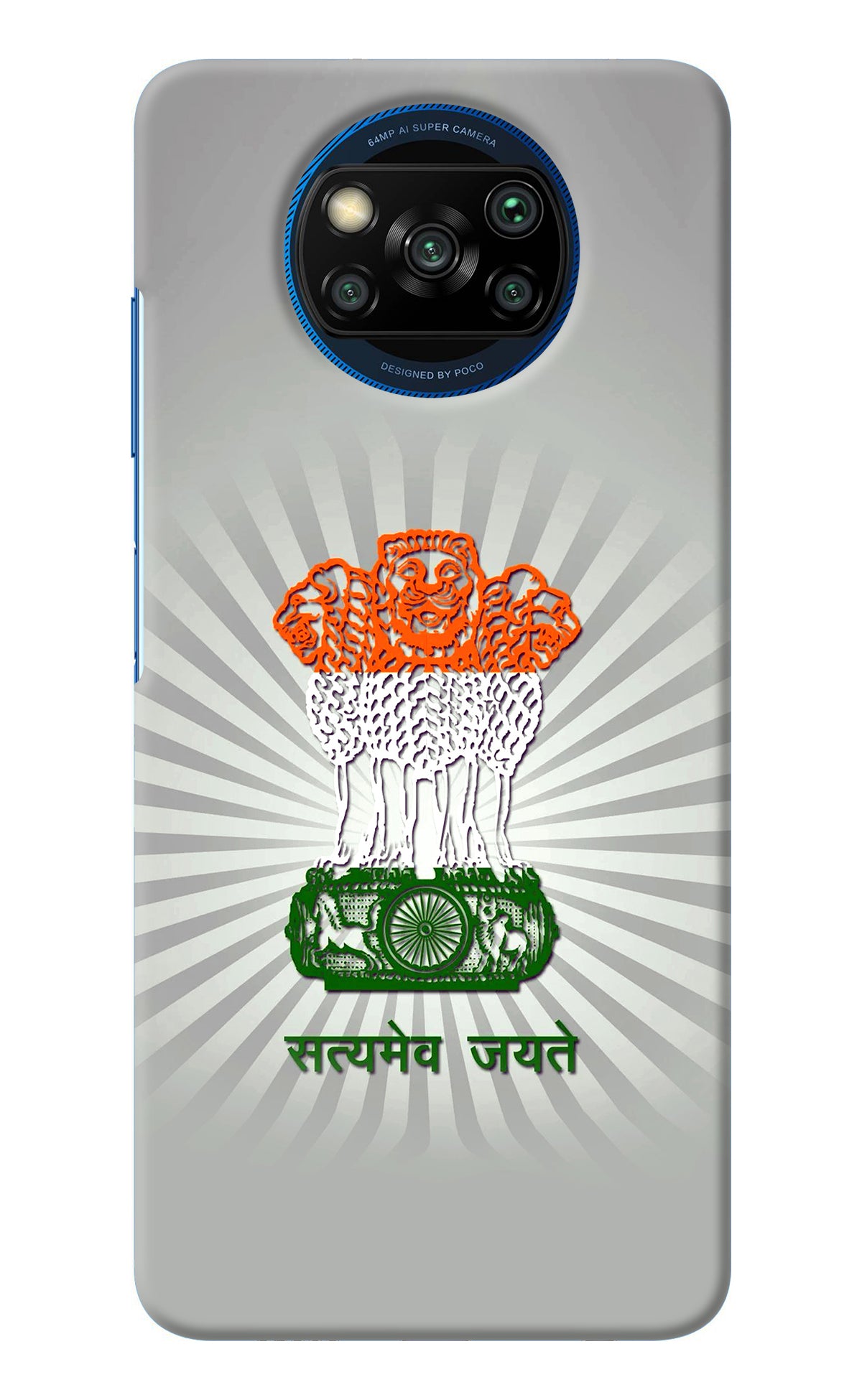 Satyamev Jayate Art Poco X3/X3 Pro Back Cover