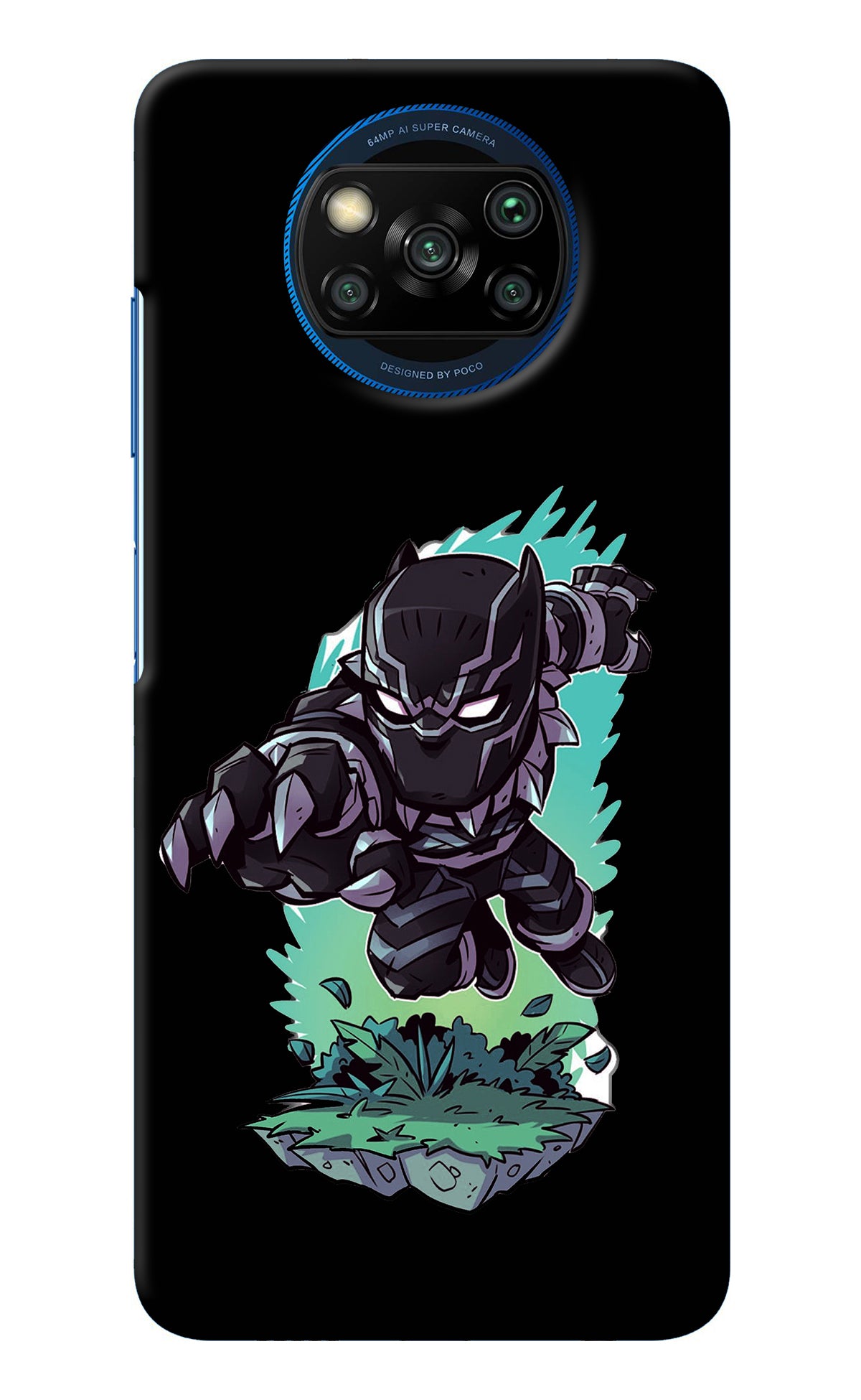 Black Panther Poco X3/X3 Pro Back Cover