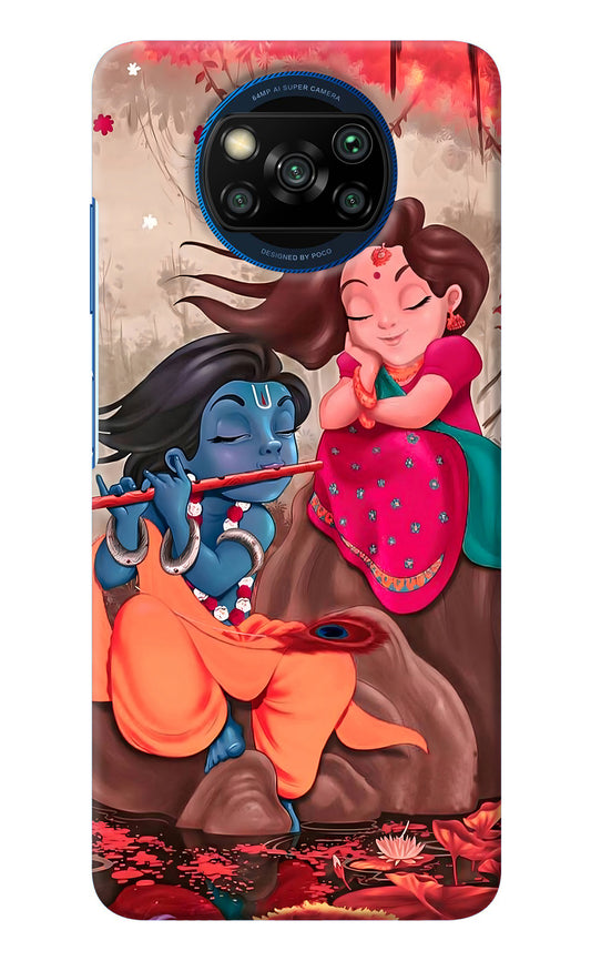 Radhe Krishna Poco X3/X3 Pro Back Cover