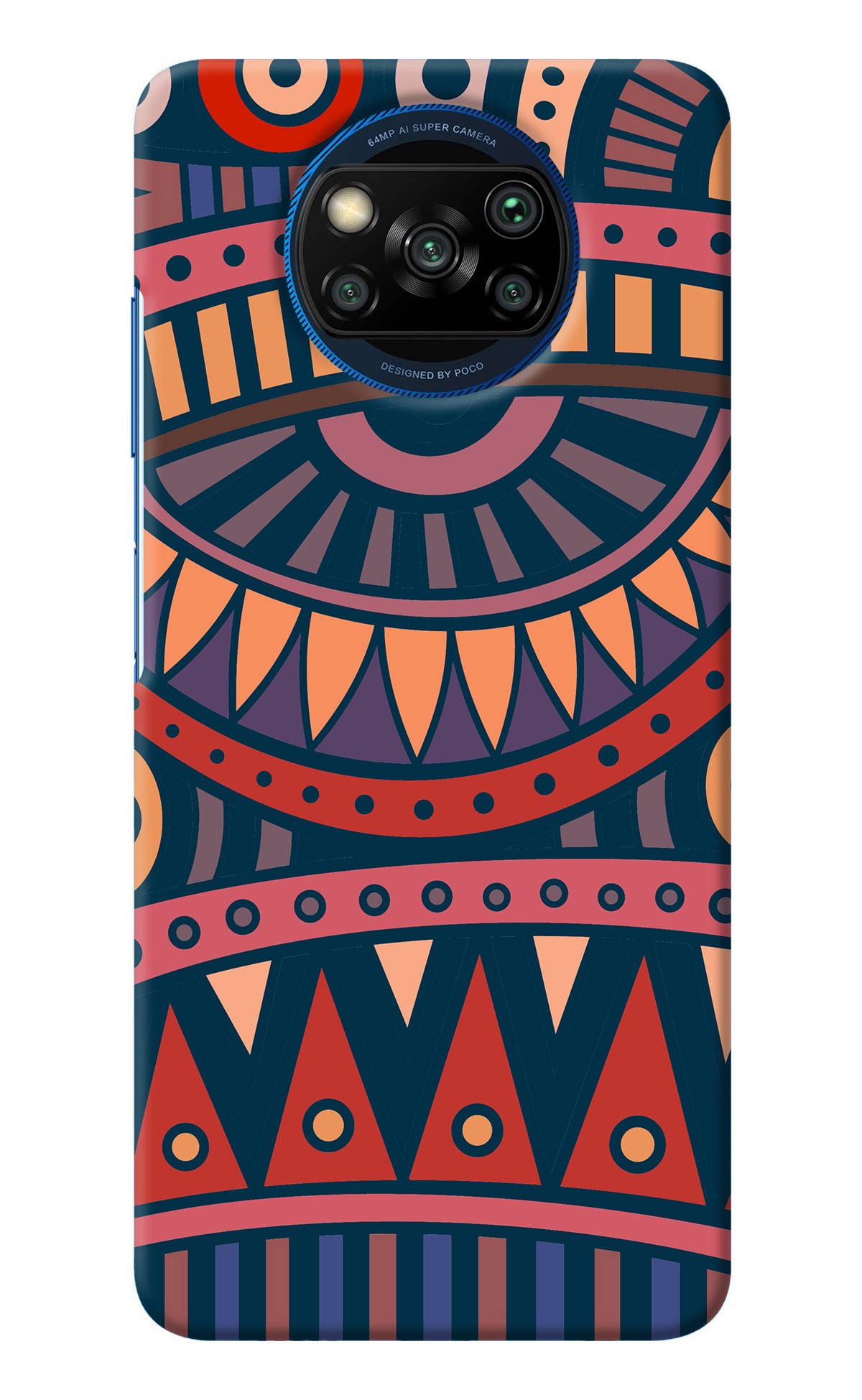 African Culture Design Poco X3/X3 Pro Back Cover