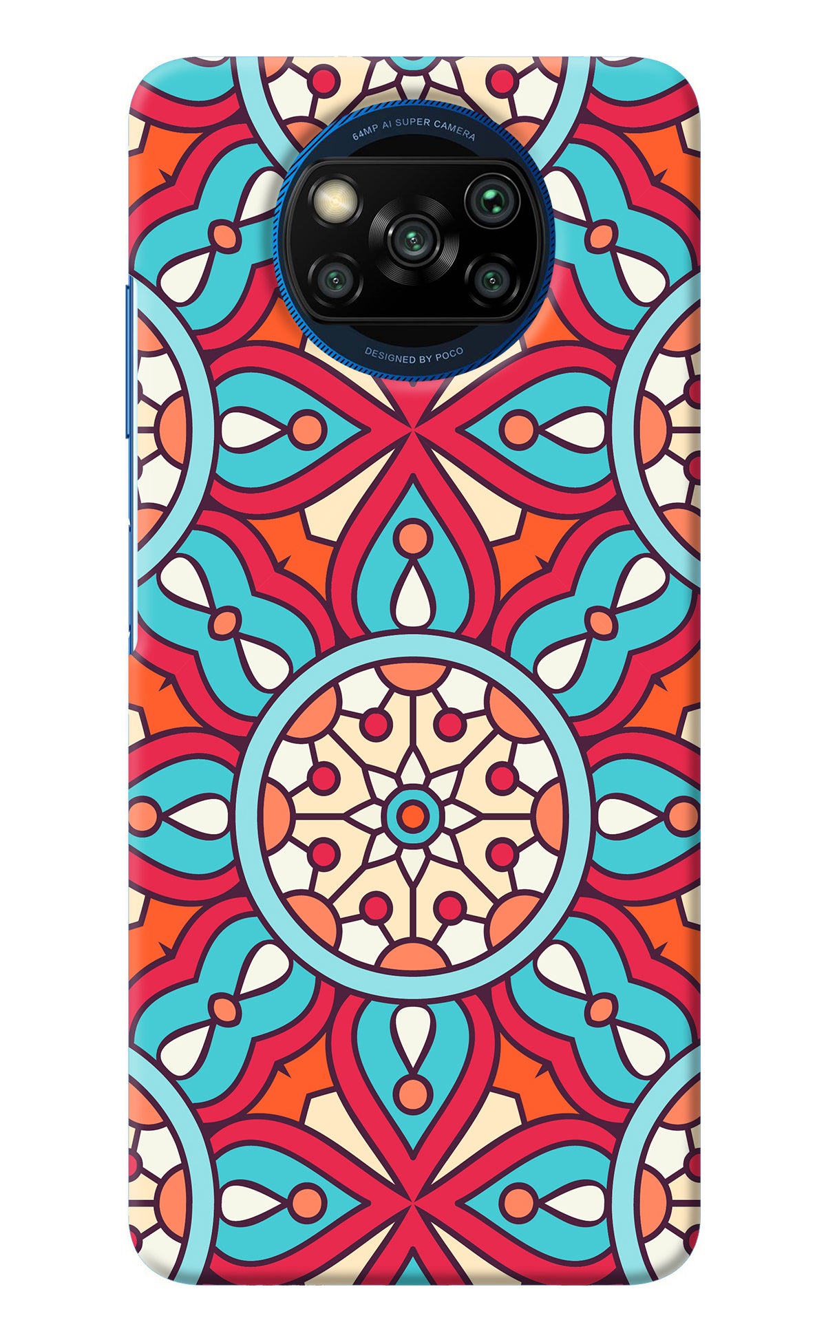 Mandala Geometric Poco X3/X3 Pro Back Cover