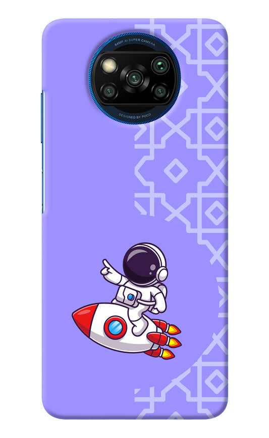 Cute Astronaut Poco X3/X3 Pro Back Cover